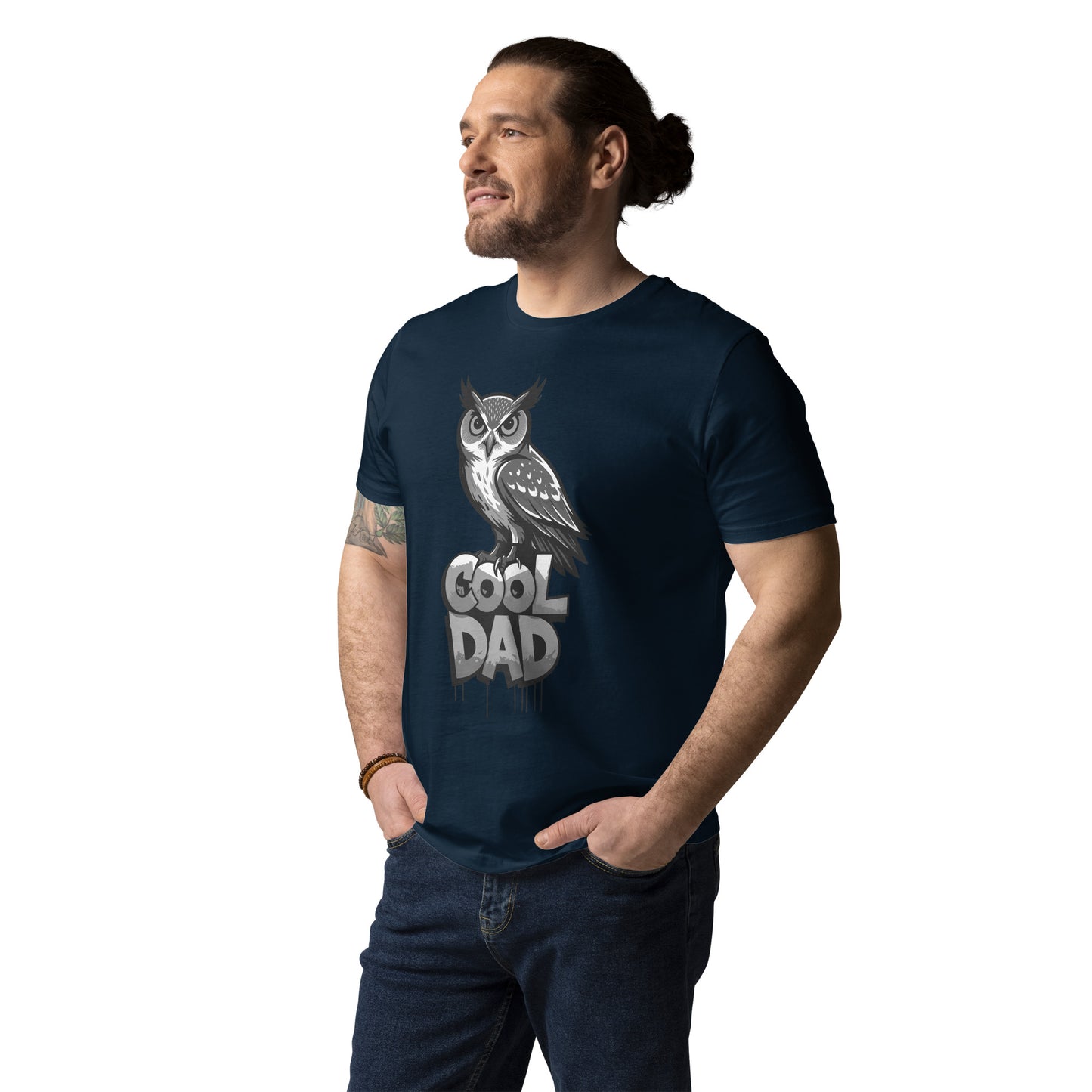Unisex Organic Cotton T-Shirt – Sustainable Fashion for Nature & Owl Lovers | Dudeily Dudeily