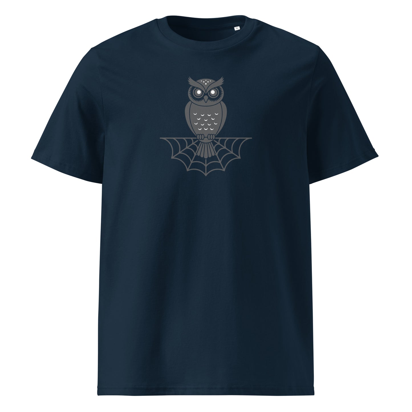 Unisex Organic Cotton T-Shirt: Halloween Owl Eco-Friendly Style USA Dudeily