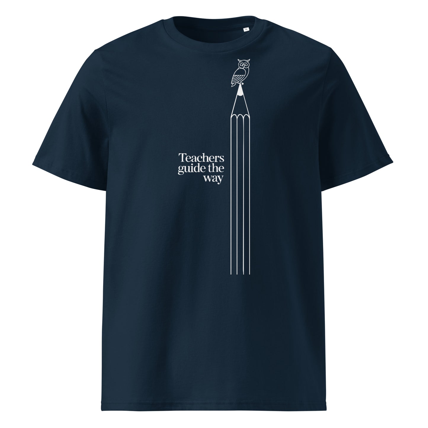 Unisex organic cotton t-shirt French Navy Dudeily