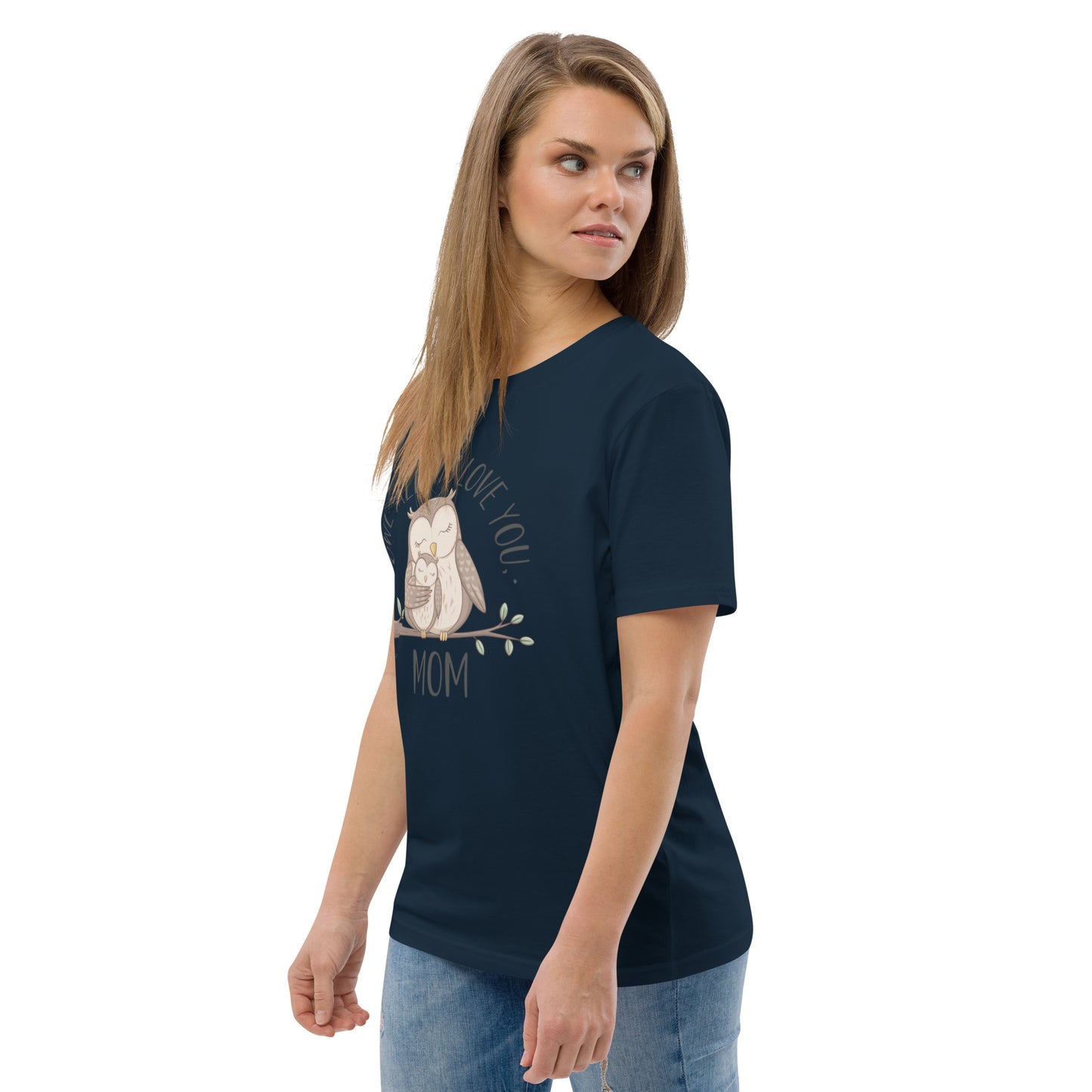 Unisex Organic Cotton T-Shirt – Eco-Friendly Owl Design by Dudeily Dudeily