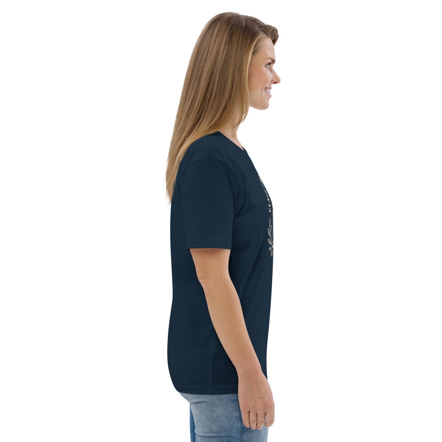 Unisex Organic Cotton T-Shirt: 'Peace in the Night' | Sustainable Owl Fashion USA Dudeily
