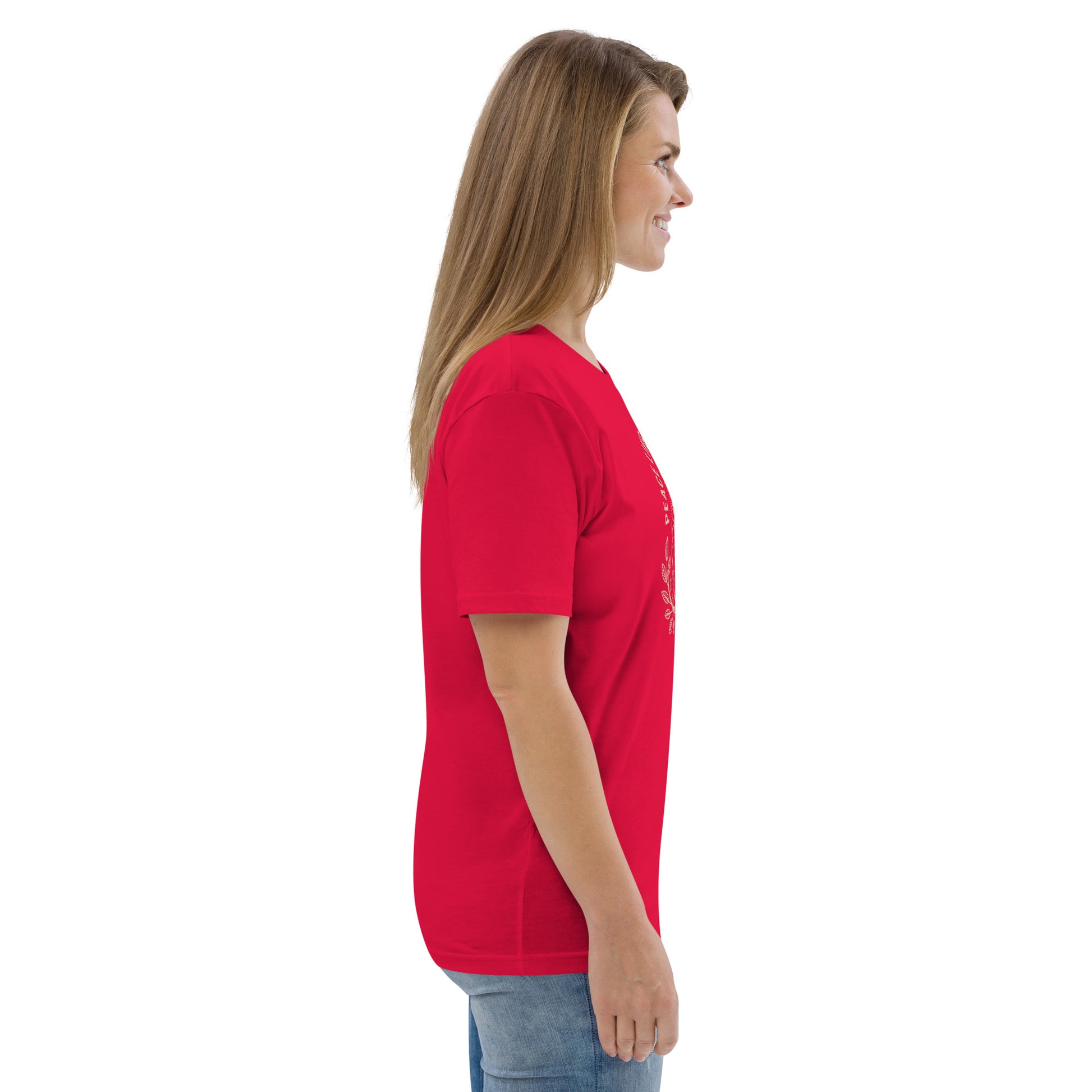 Unisex Organic Cotton T-Shirt: 'Peace in the Night' | Sustainable Owl Fashion USA Dudeily