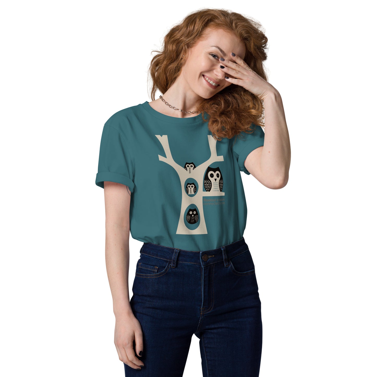 Unisex Organic Cotton T-Shirt – OwlNest Sustainable Fashion for Family Day Wear Stargazer Dudeily