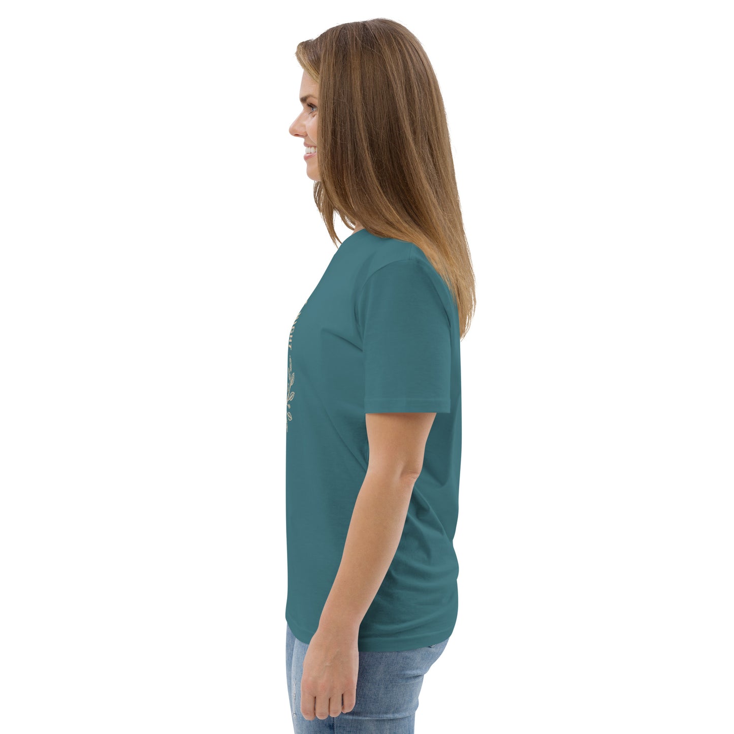 Unisex Organic Cotton T-Shirt: 'Peace in the Night' | Sustainable Owl Fashion USA Dudeily