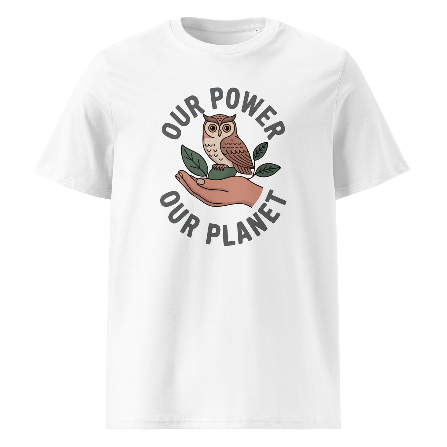 Unisex organic cotton t-shirt White Dudeily