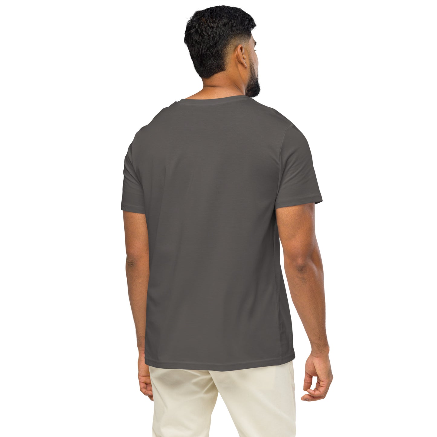 Unisex Organic Mid-Light T-Shirt "Gentle is Powerful" – Owl Print Sustainable Fashion Dudeily