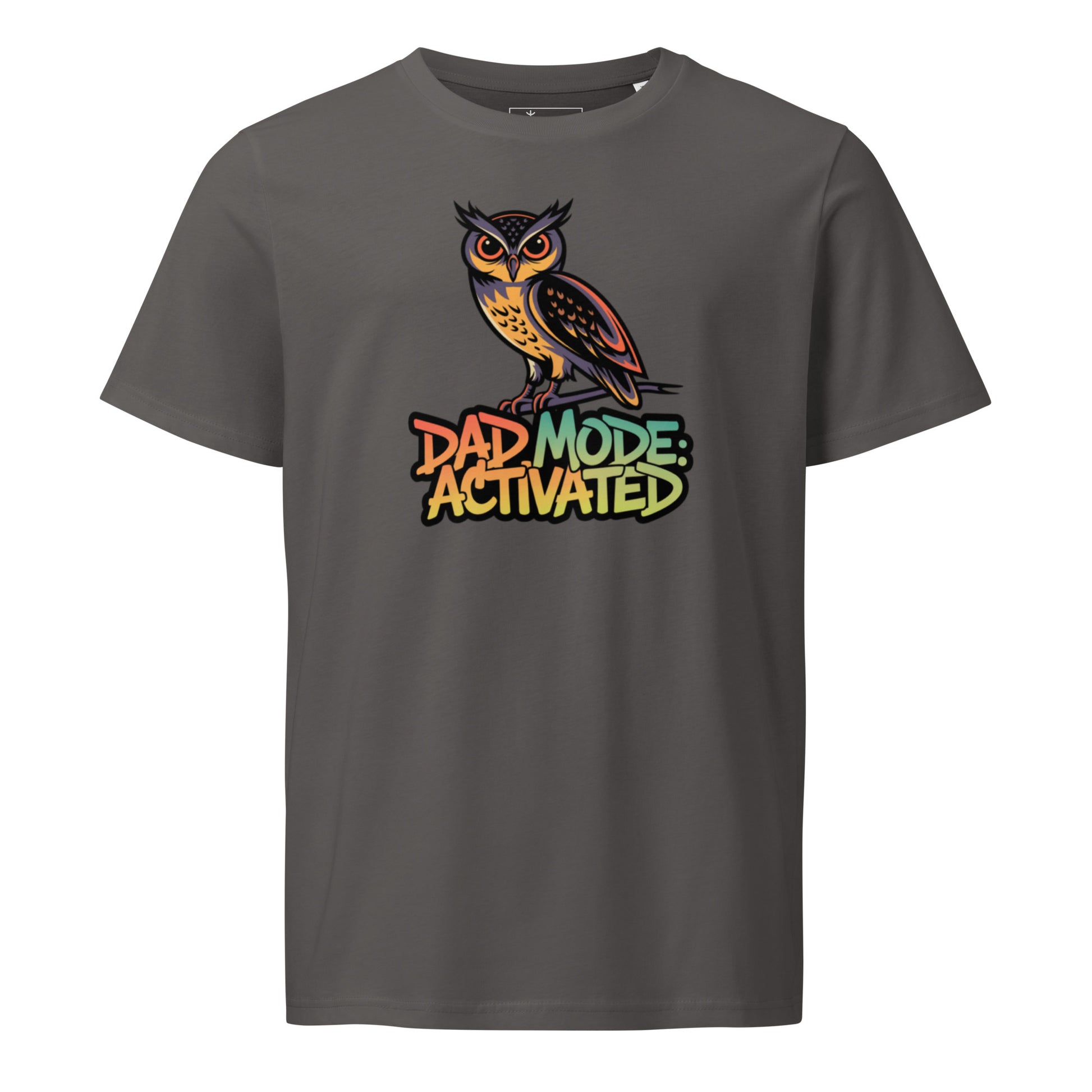 Unisex Organic Mid-Light T-Shirt: Owl Themed Sustainable Fashion Dudeily