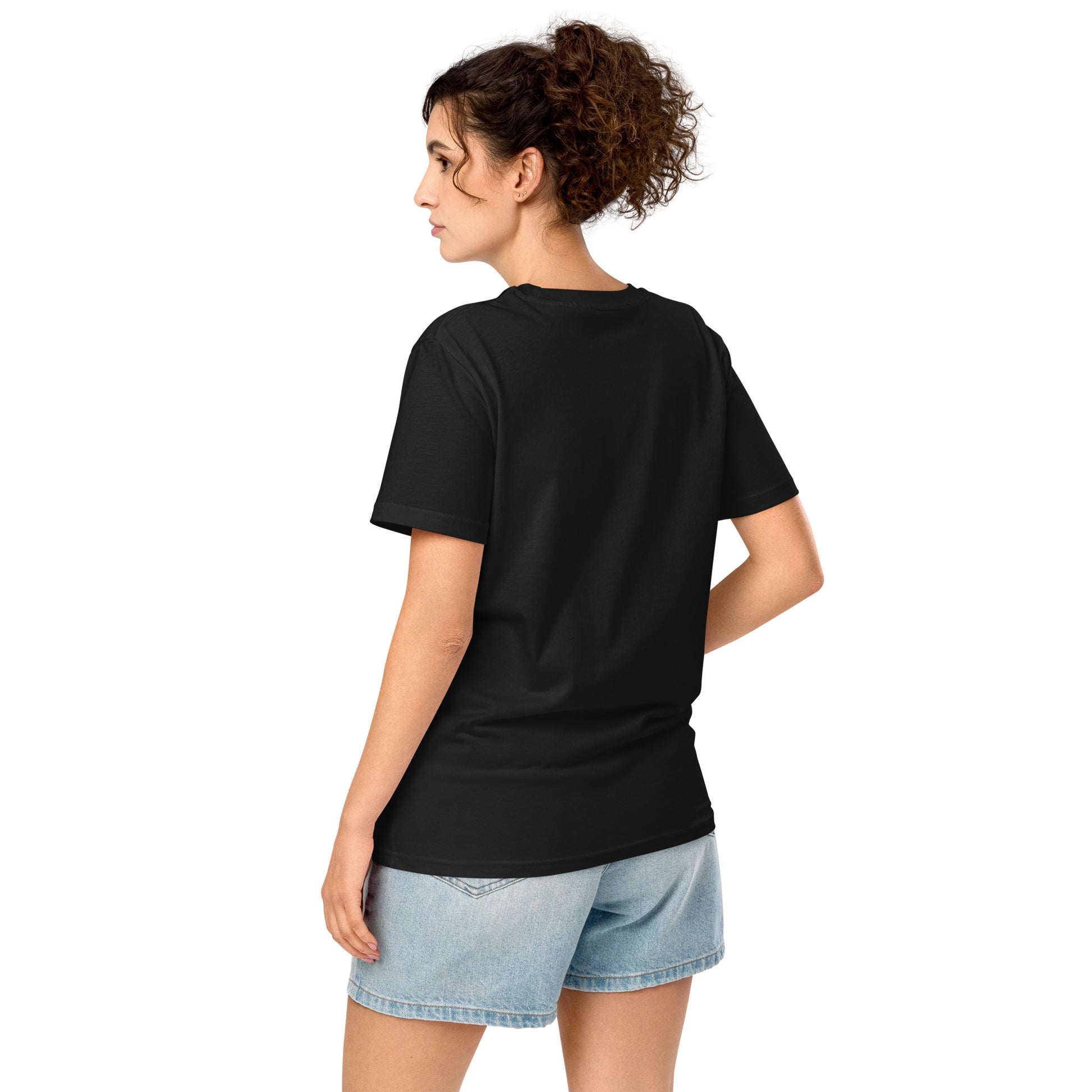 Unisex Organic Mid-Light T-Shirt: Nature Works Too | Owl Embroidered Sustainable Fashion USA Dudeily