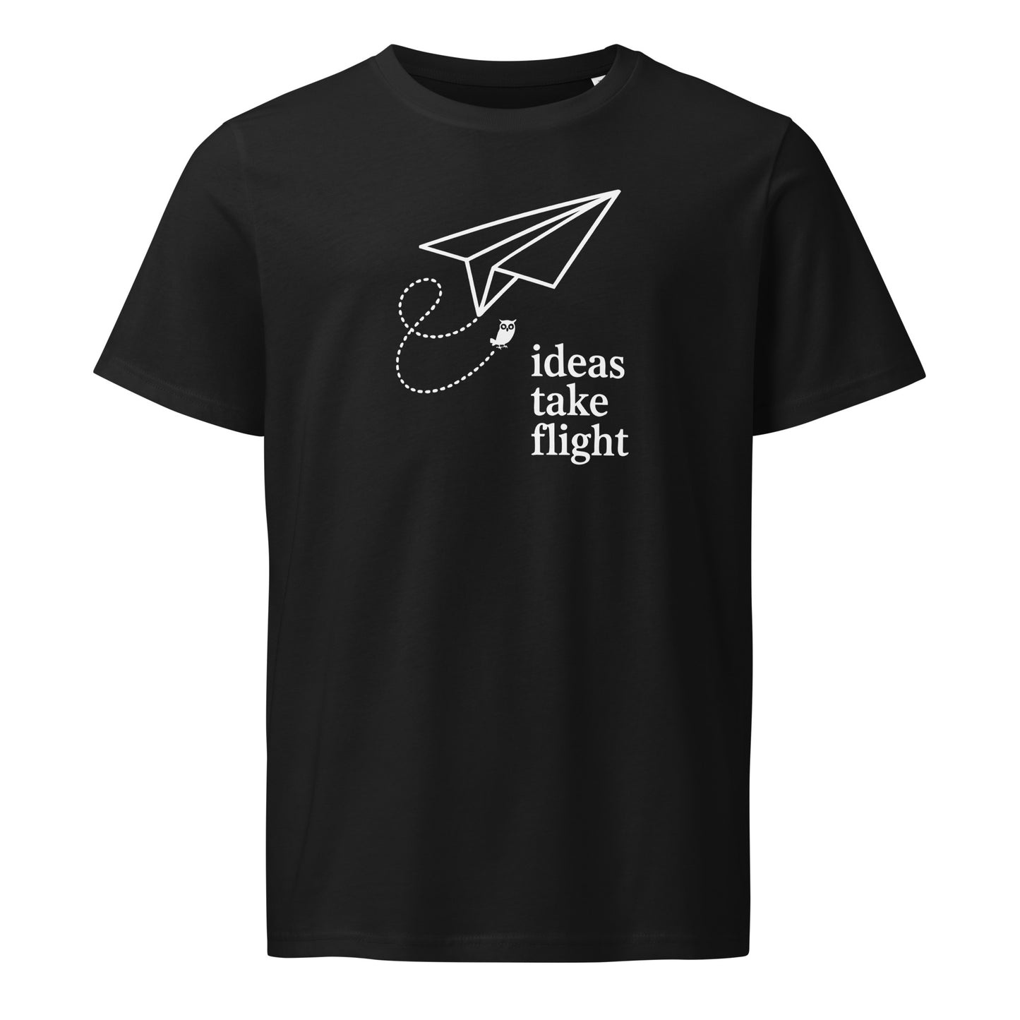 Unisex organic mid-light t-shirt Black Dudeily