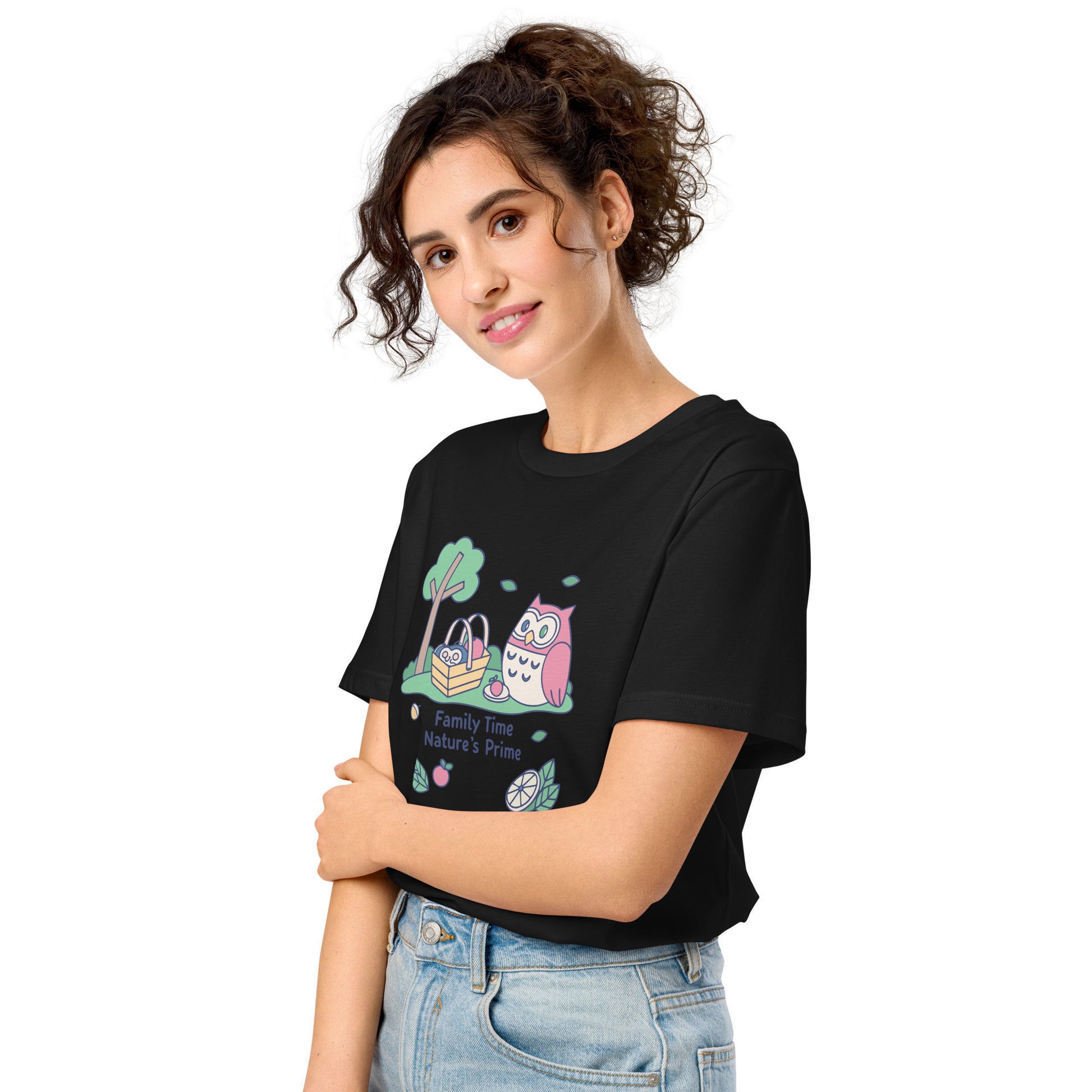 Unisex Organic Mid-Light T-Shirt – OwlNest Sustainable Fashion for Family Day Moments Dudeily