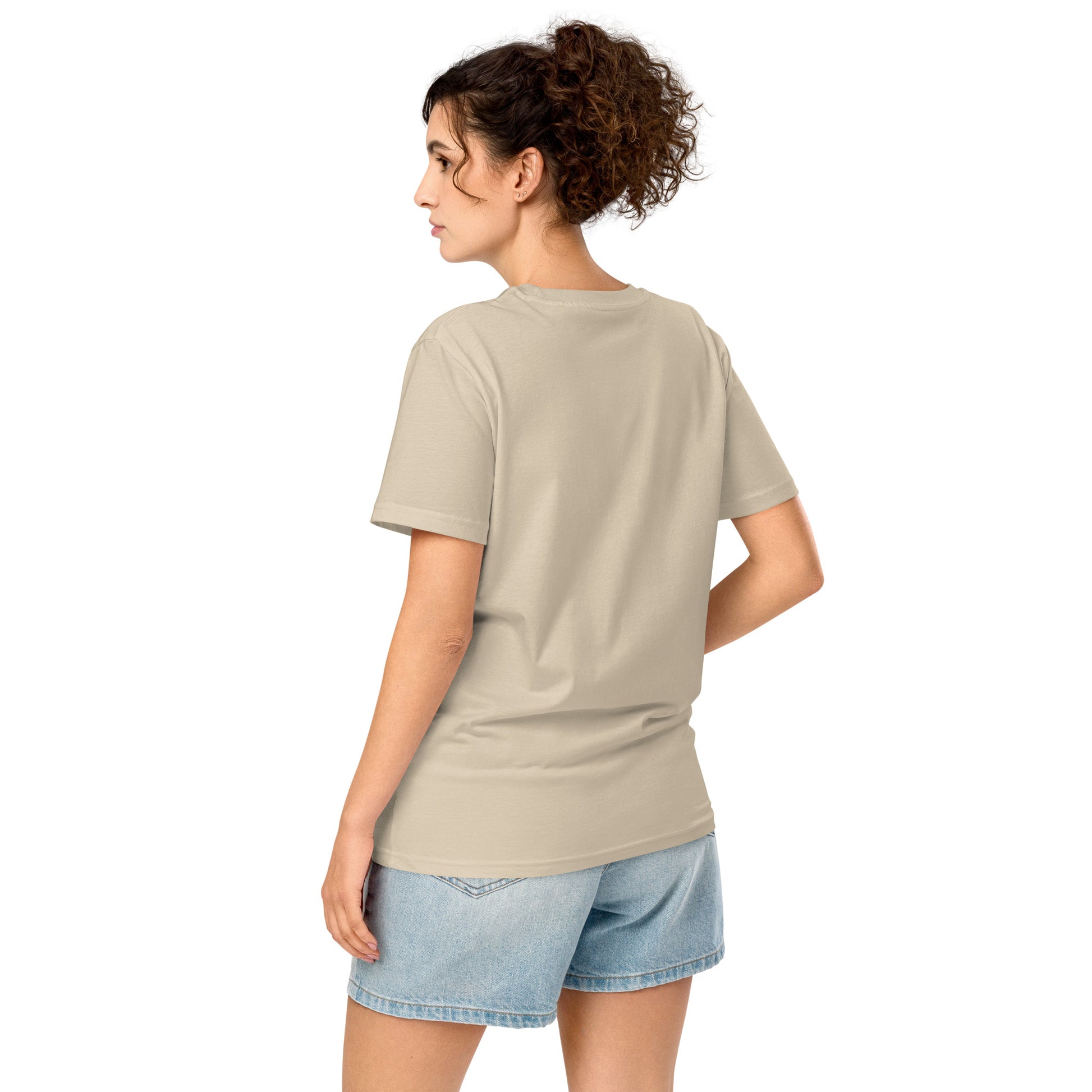 Unisex Organic Mid-Light T-Shirt "Rooted In Renewal" – Owl Print Sustainable Fashion Dudeily