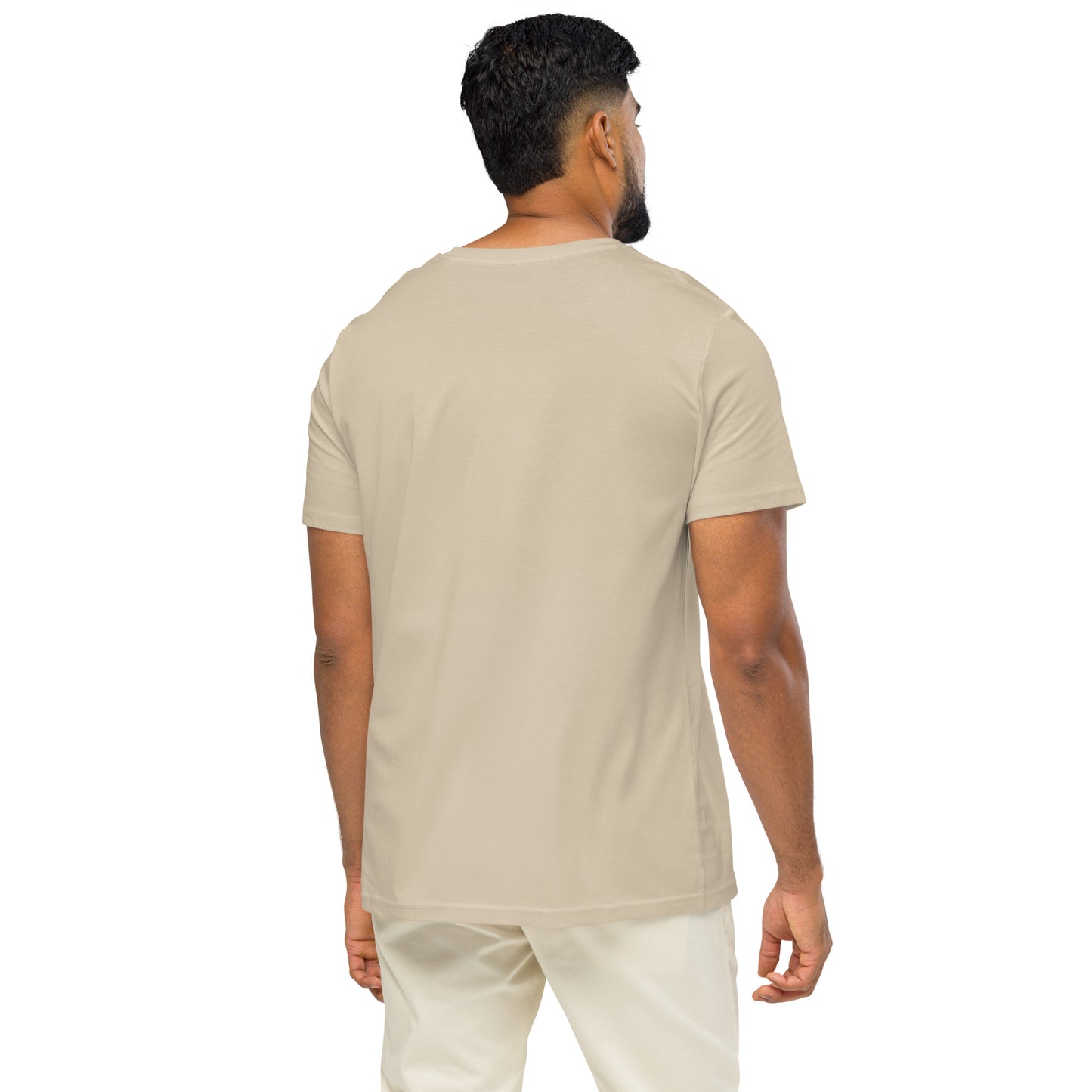 Unisex Organic Mid-Light T-Shirt "Rooted In Renewal" – Owl Print Sustainable Fashion Dudeily