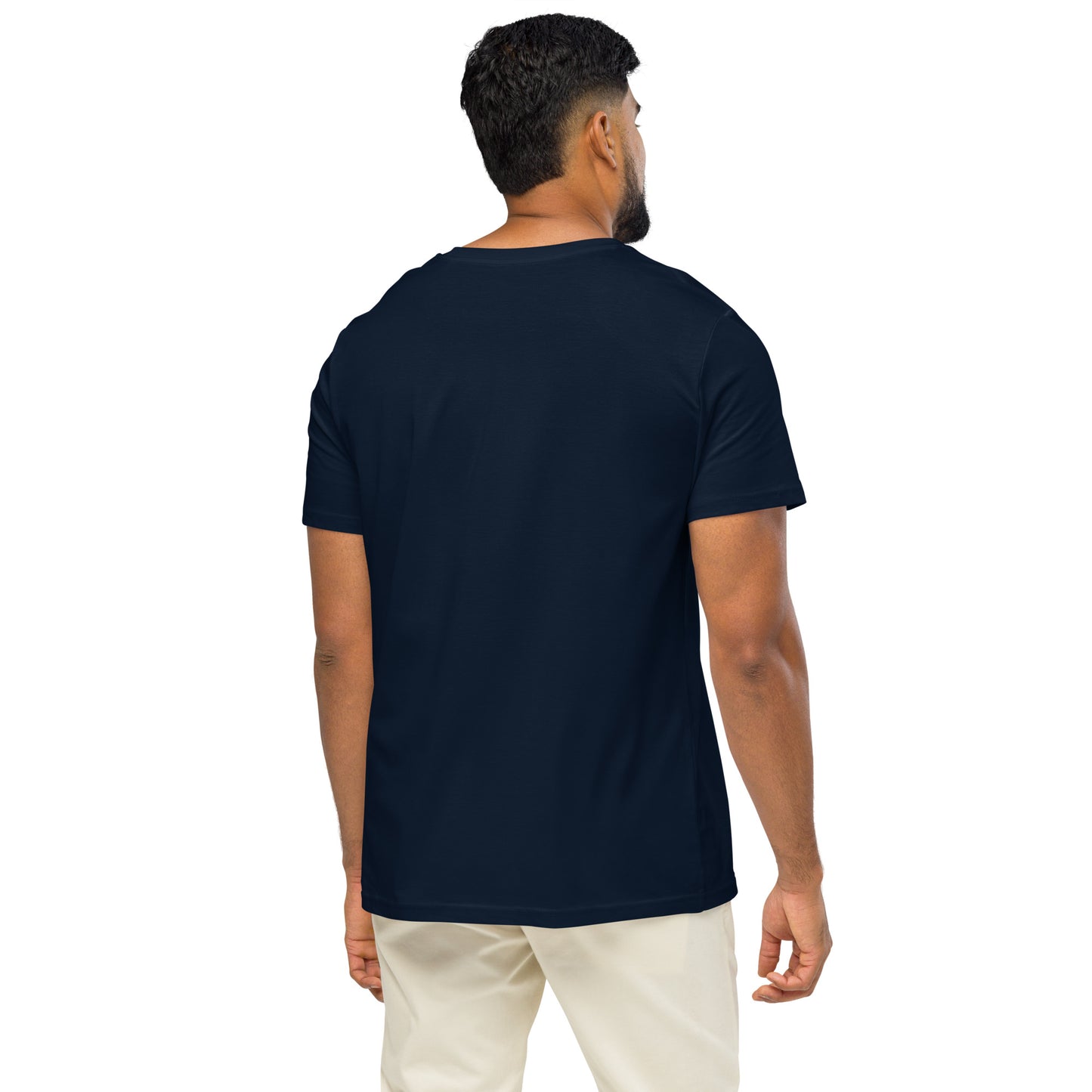 Unisex Organic Mid-Light T-Shirt "Hope Has Feathers" – Embroidered Eco-Friendly Owl Clothing Dudeily