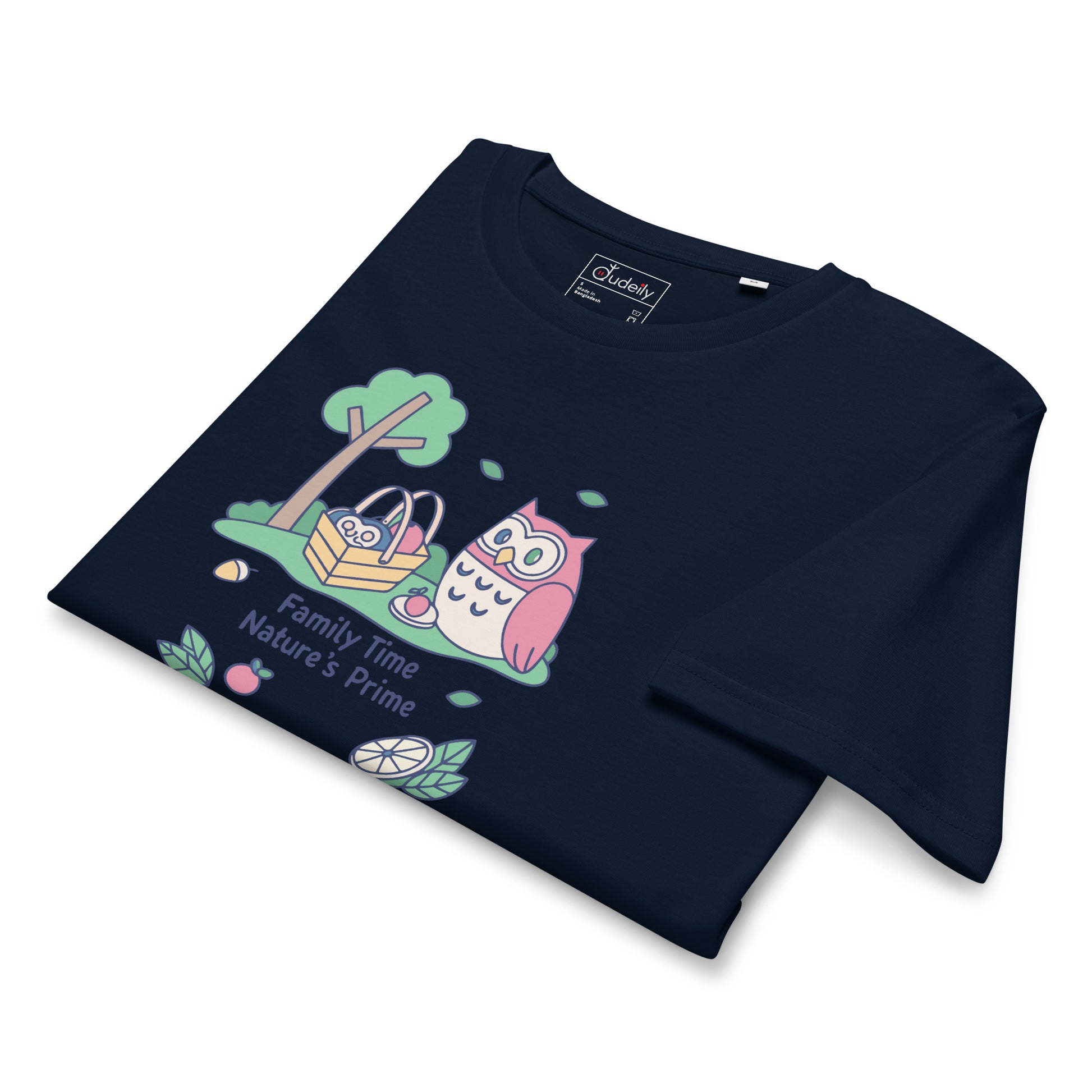 Unisex Organic Mid-Light T-Shirt – OwlNest Sustainable Fashion for Family Day Moments Dudeily