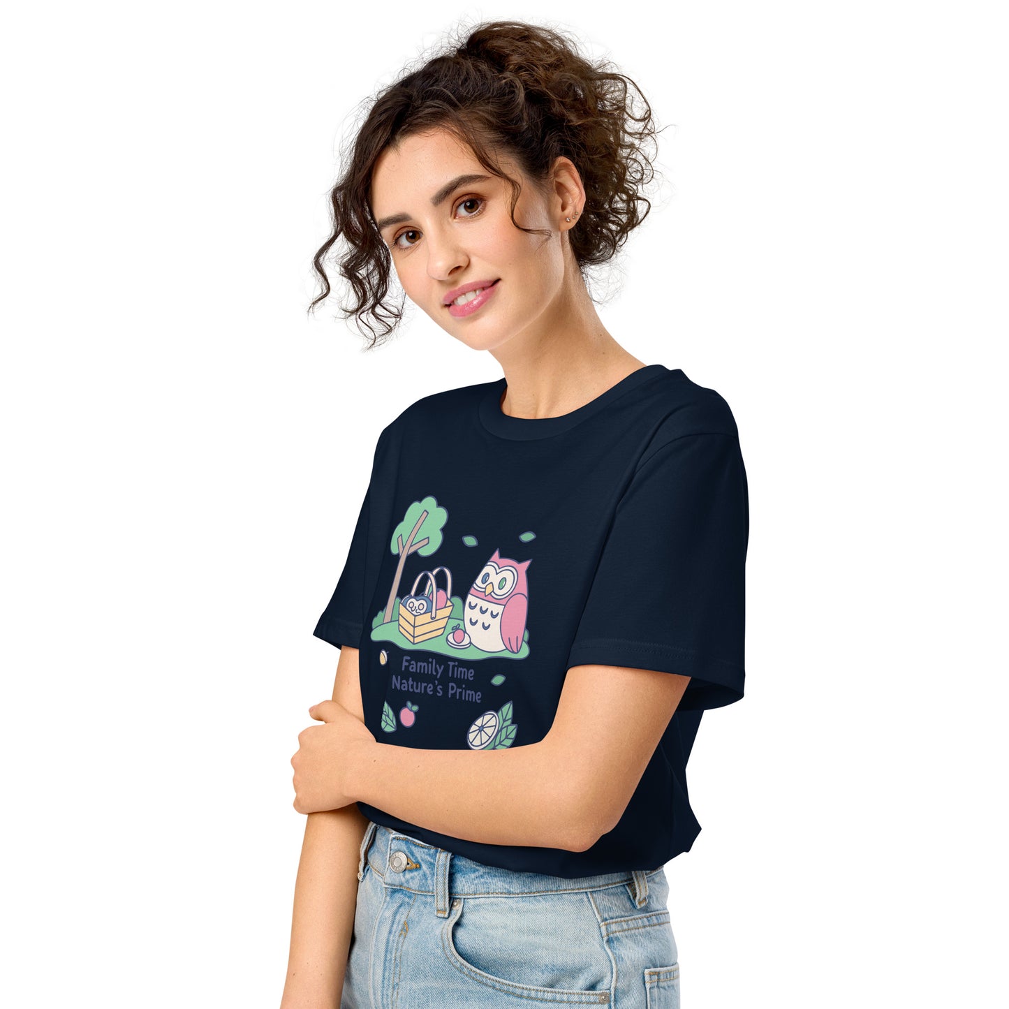 Unisex Organic Mid-Light T-Shirt – OwlNest Sustainable Fashion for Family Day Moments Dudeily