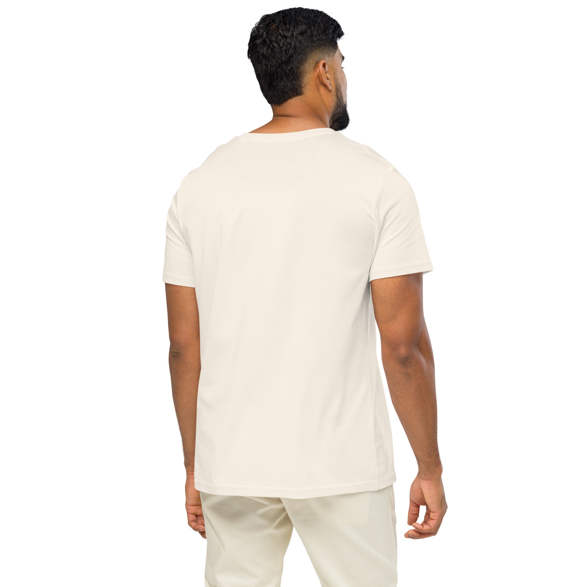 Unisex Organic Mid-Light T-Shirt "Gentle is Powerful" – Owl Print Sustainable Fashion Dudeily