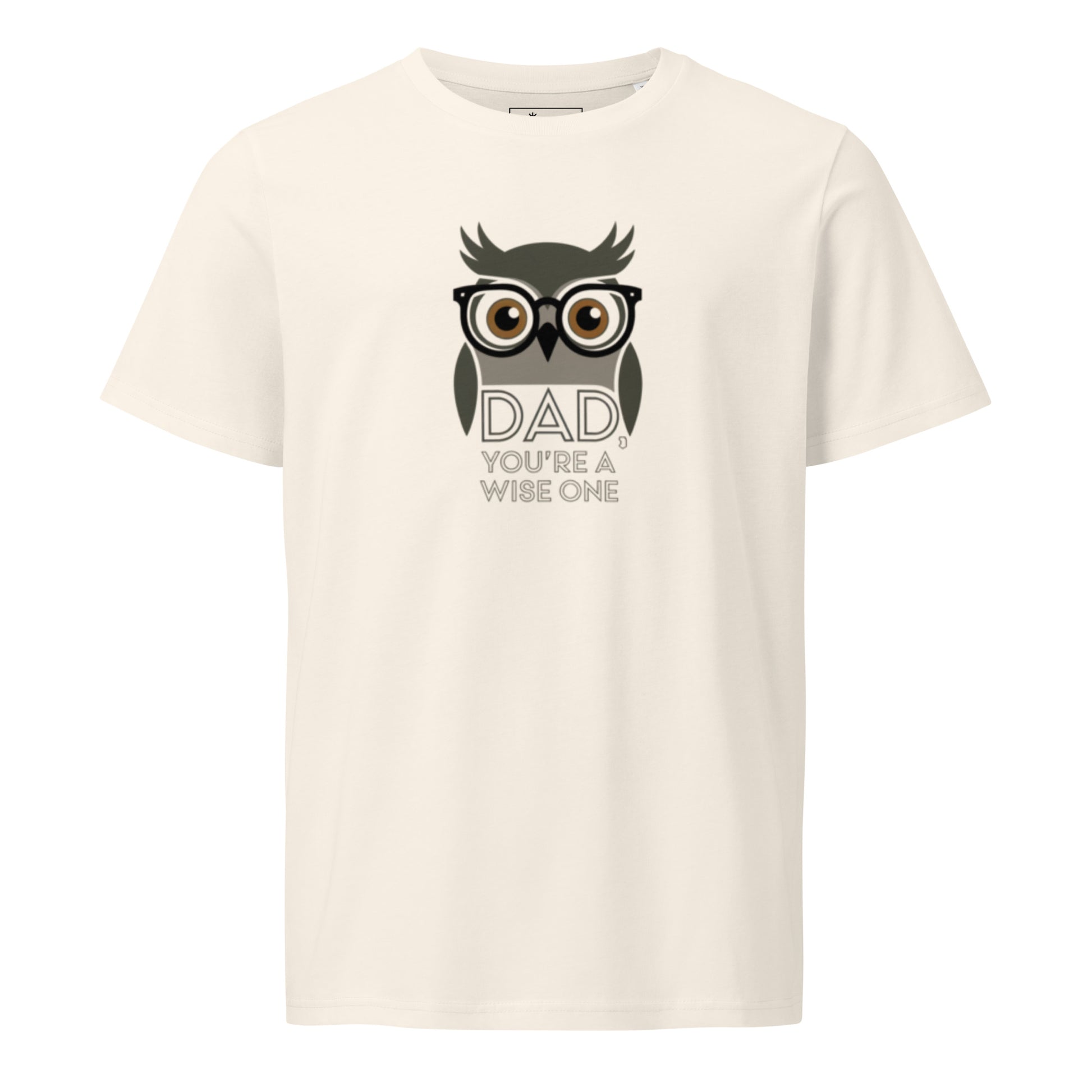 Unisex Organic Mid-Light T-Shirt –Owl Themed Sustainable Fashion by Dudeily Dudeily