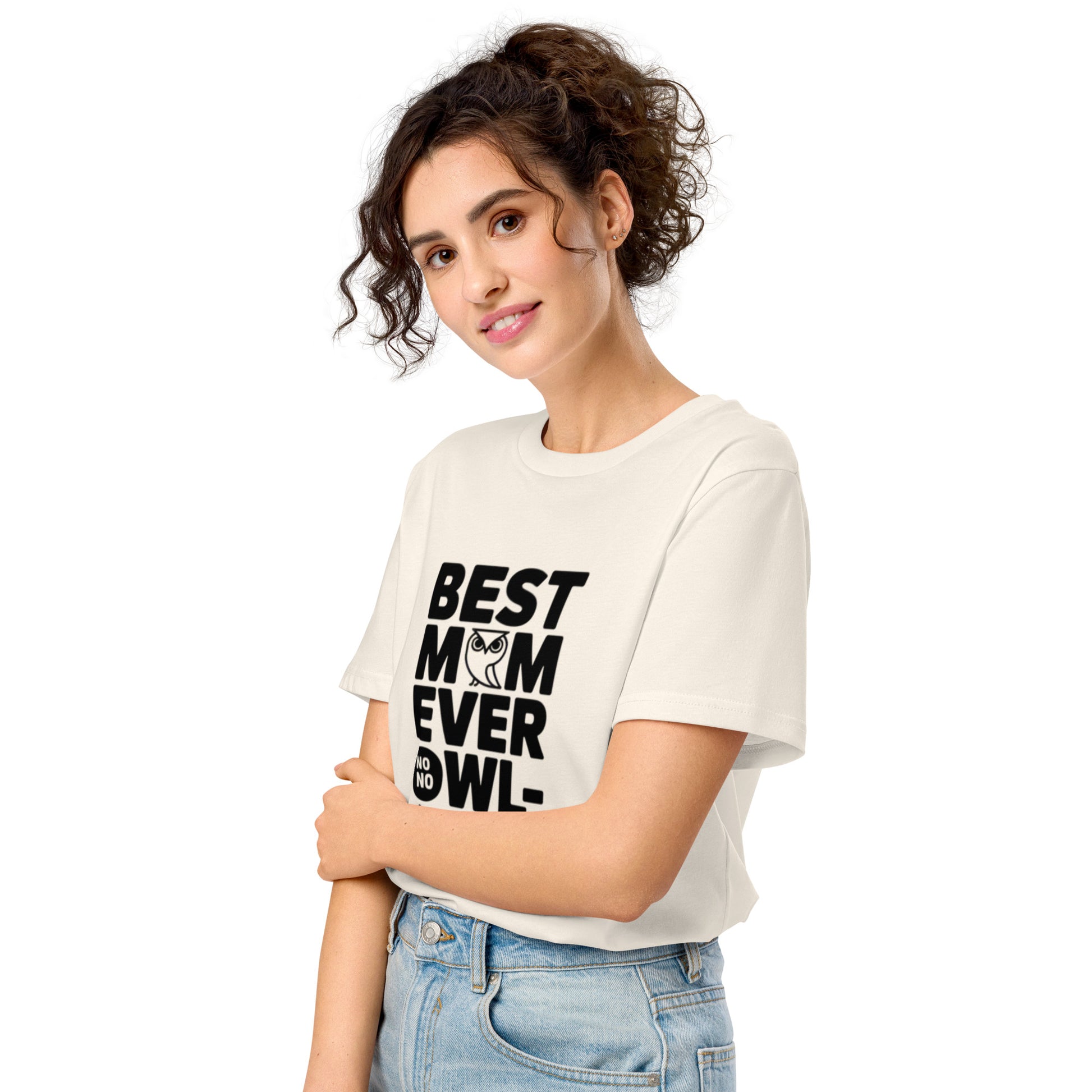Unisex Organic Mid-Light T-Shirt – Owl Themed Eco-Friendly Tee for Nature Lovers Dudeily