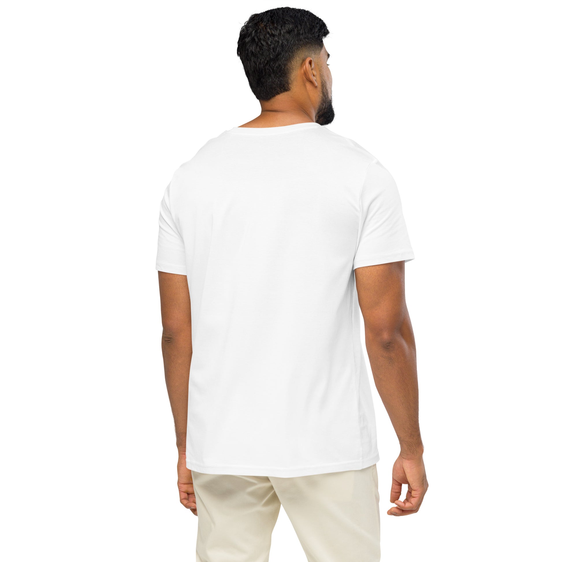 Unisex Organic Mid-Light T-Shirt "Gentle is Powerful" – Owl Print Sustainable Fashion Dudeily