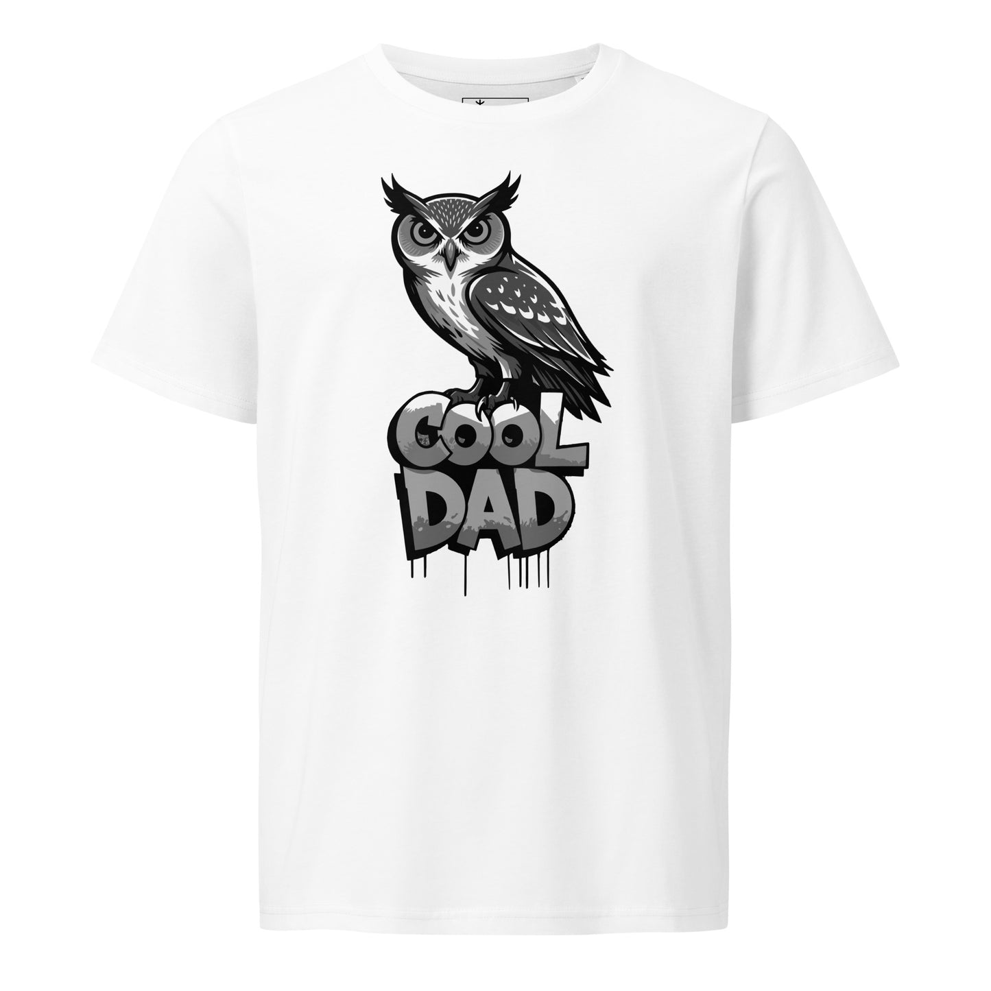 Unisex Organic Mid-Light T-Shirt – Sustainable Father’s Day Gift for Nature & Owl Lovers | Dudeily Dudeily