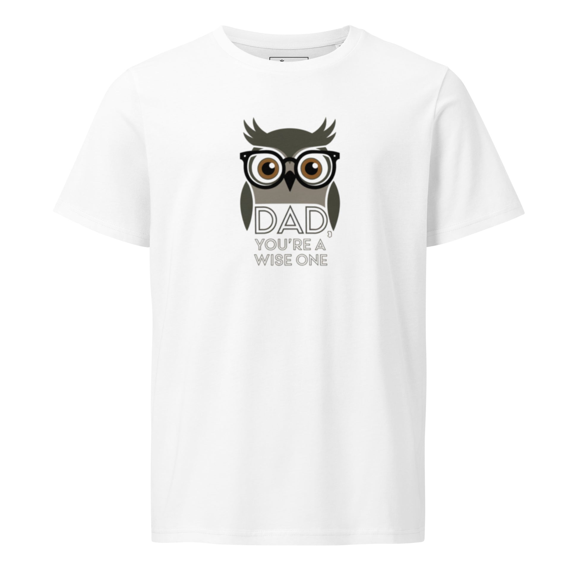 Unisex Organic Mid-Light T-Shirt –Owl Themed Sustainable Fashion by Dudeily Dudeily