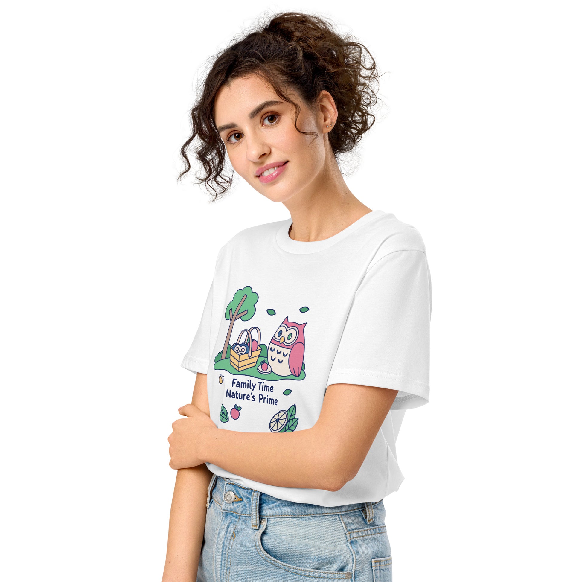 Unisex Organic Mid-Light T-Shirt – OwlNest Sustainable Fashion for Family Day Moments Dudeily