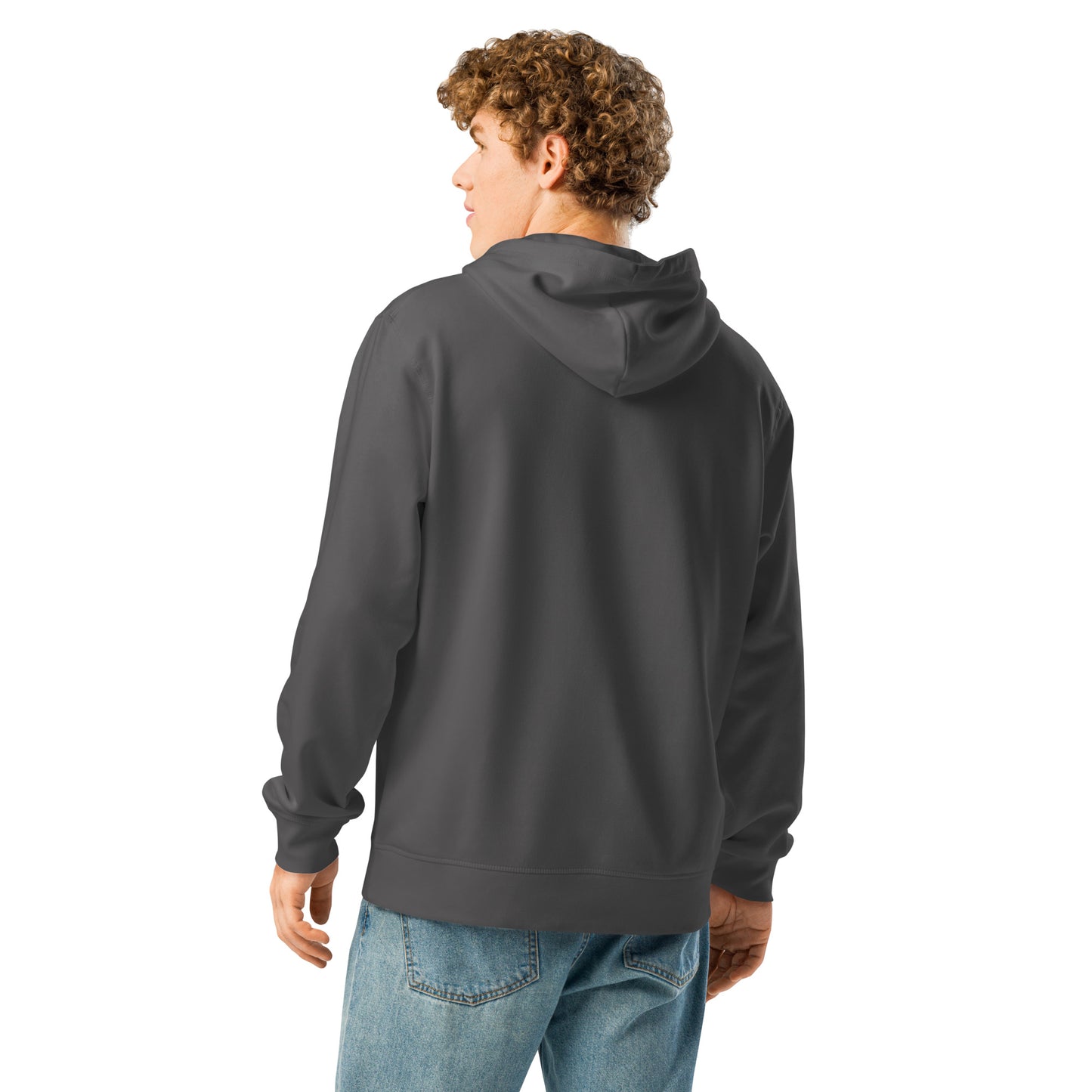 Eco-Friendly Owl Clothing Embroidered Unisex Organic Mid-Weight Hoodie "Awaken Gently" Dudeily