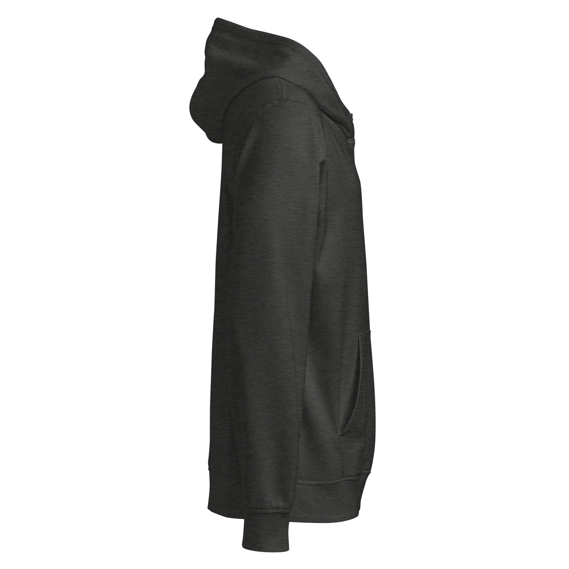 Eco-Friendly Owl Clothing Embroidered Unisex Organic Mid-Weight Hoodie "Awaken Gently" Dudeily