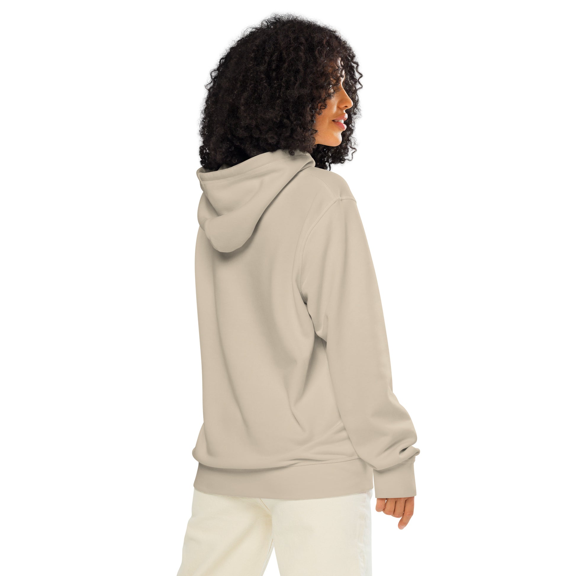 Eco-Friendly Owl Clothing Embroidered Unisex Organic Mid-Weight Hoodie "Grow With Care" Dudeily