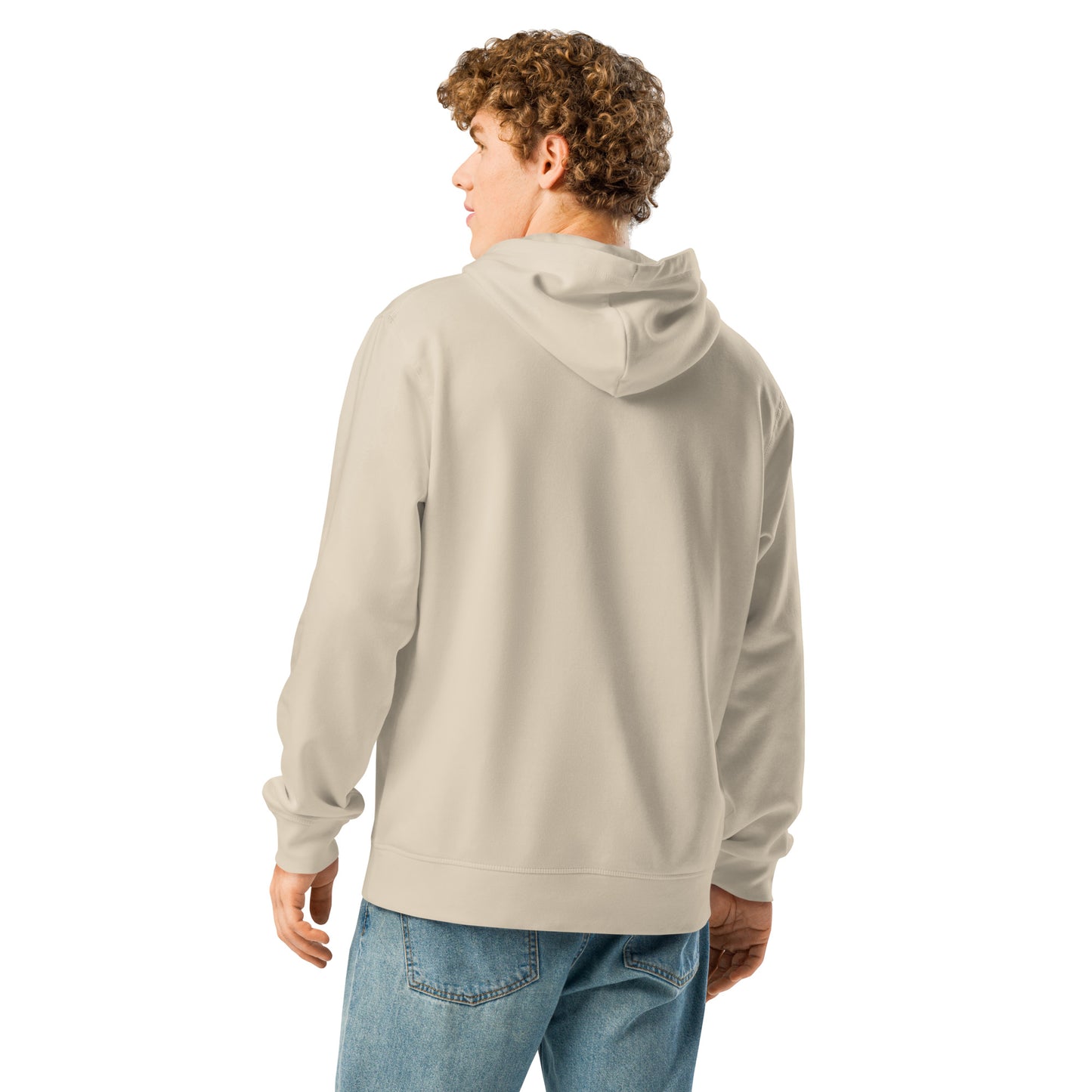 “Rooted In Renewal” Unisex Organic Mid-Weight Hoodie – Owl Print Sustainable Fashion Dudeily