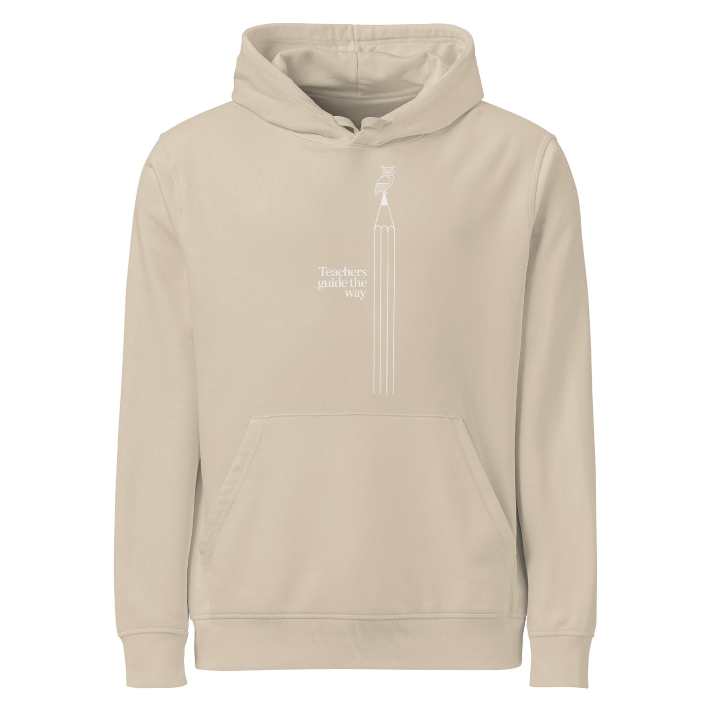 Unisex organic mid-weight hoodie Desert Dust Dudeily