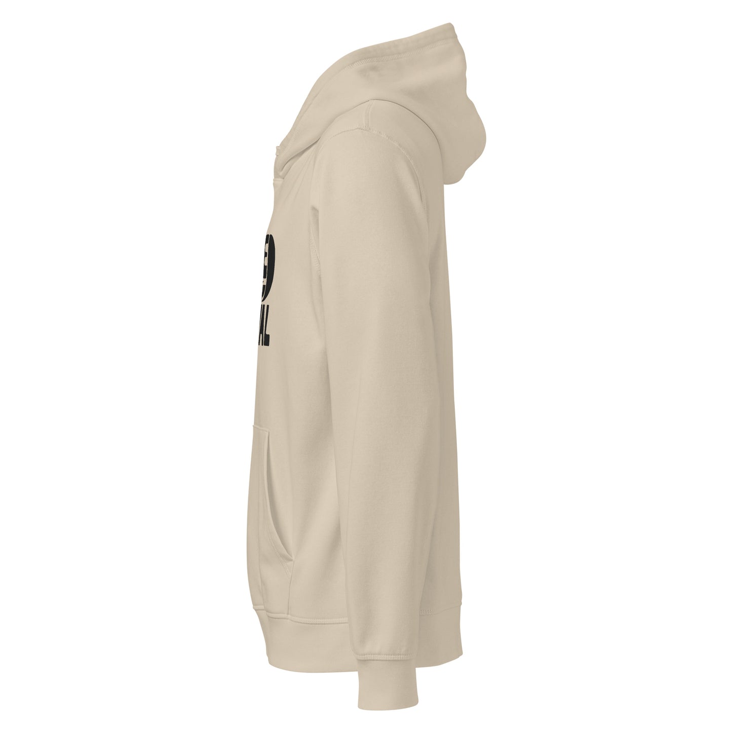 “Rooted In Renewal” Unisex Organic Mid-Weight Hoodie – Owl Print Sustainable Fashion Dudeily