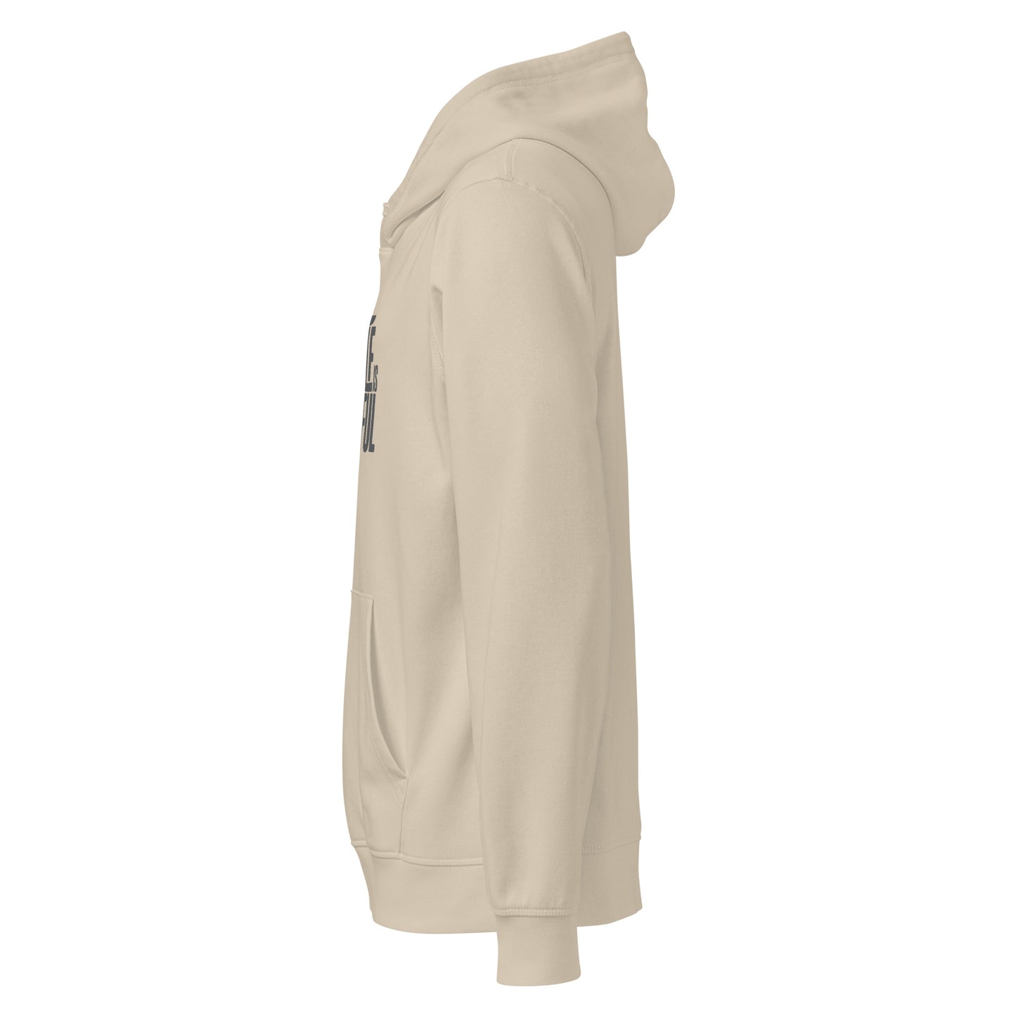Unisex Organic Mid-Weight Hoodie "Rooted In Renewal" – Owl Print Sustainable Fashion Dudeily