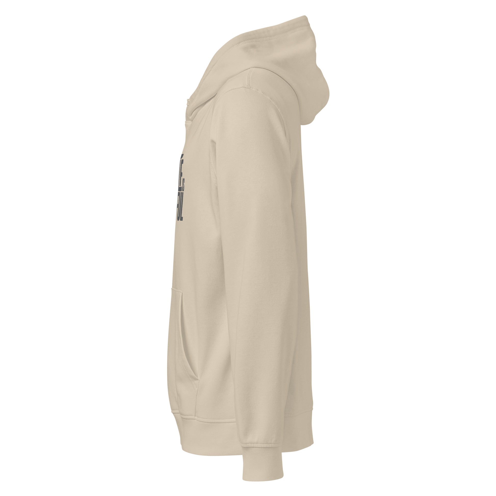 Unisex Organic Mid-Weight Hoodie "Rooted In Renewal" – Owl Print Sustainable Fashion Dudeily