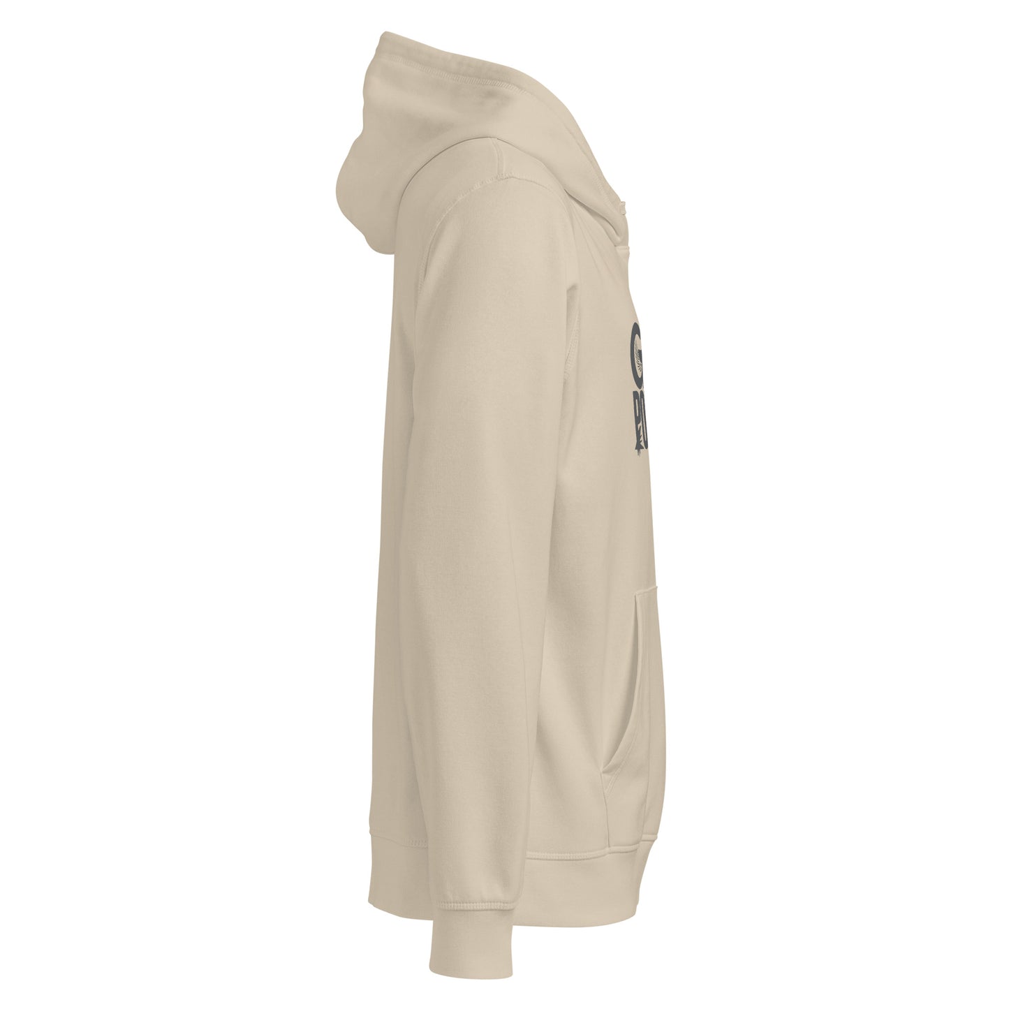 Unisex Organic Mid-Weight Hoodie "Rooted In Renewal" – Owl Print Sustainable Fashion Dudeily
