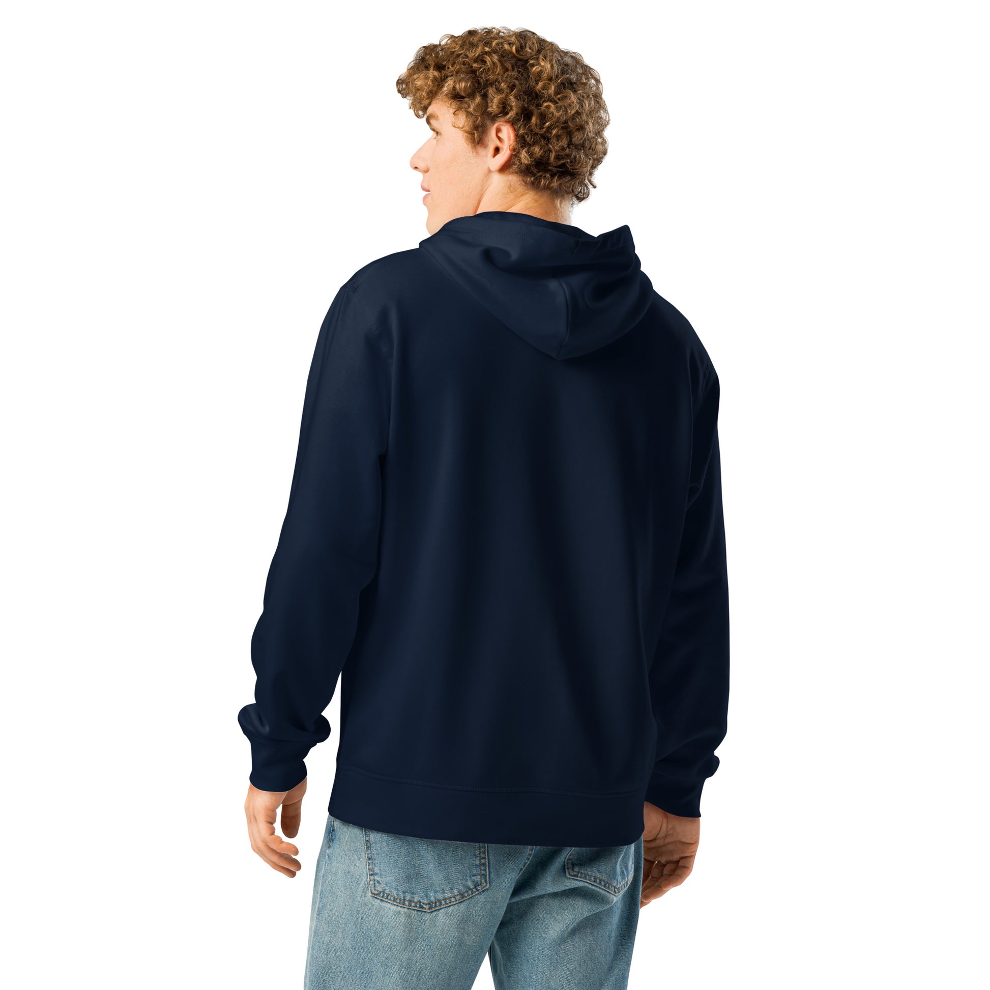 Eco-Friendly Owl Clothing Embroidered Unisex Organic Mid-Weight Hoodie "Grow With Care" Dudeily