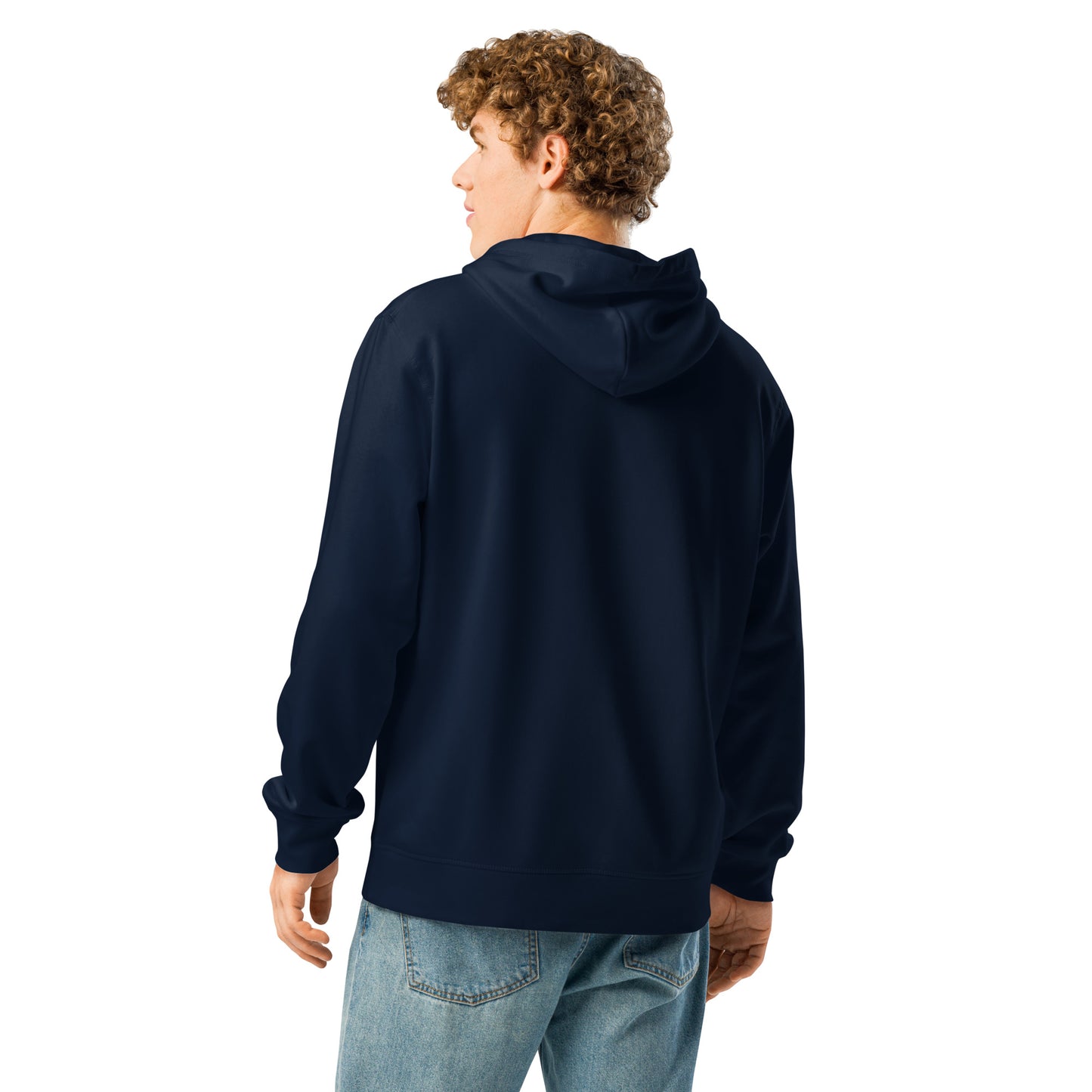 Unisex Organic Mid-Weight Hoodie "Rooted In Renewal" – Owl Print Sustainable Fashion Dudeily
