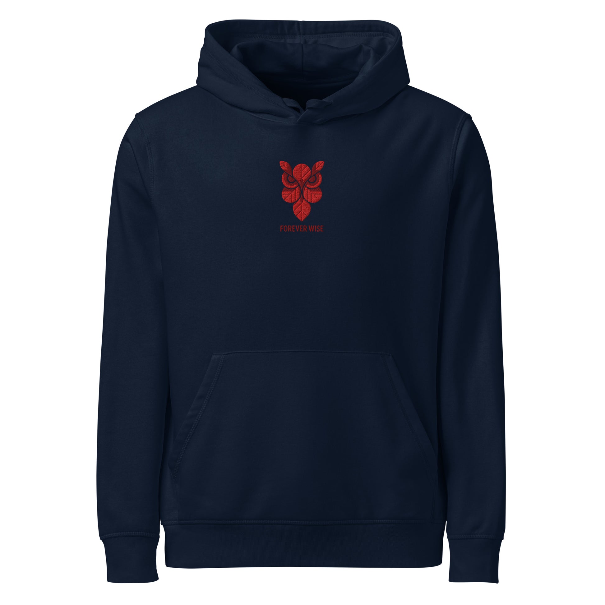 Owl Unisex Organic Mid-Weight Hoodie: 'Forever Wise' in Fall | Sustainable Fashion USA Dudeily