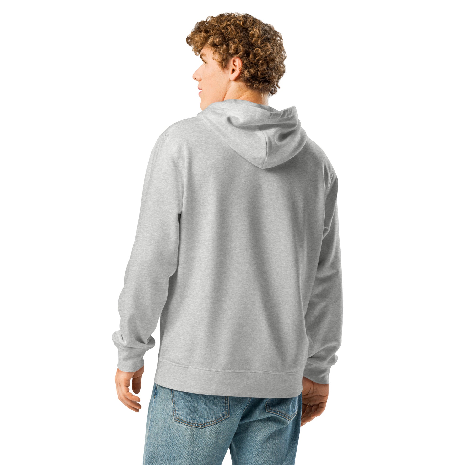 Unisex Organic Mid-Weight Hoodie "Rooted In Renewal" – Owl Print Sustainable Fashion Dudeily