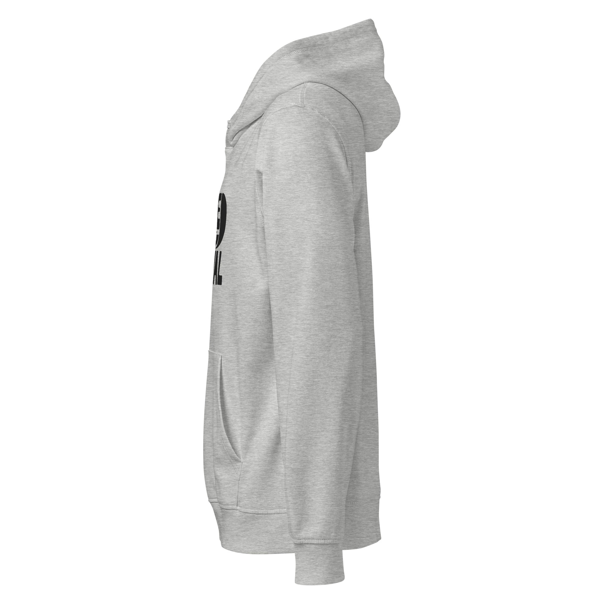 “Rooted In Renewal” Unisex Organic Mid-Weight Hoodie – Owl Print Sustainable Fashion Dudeily