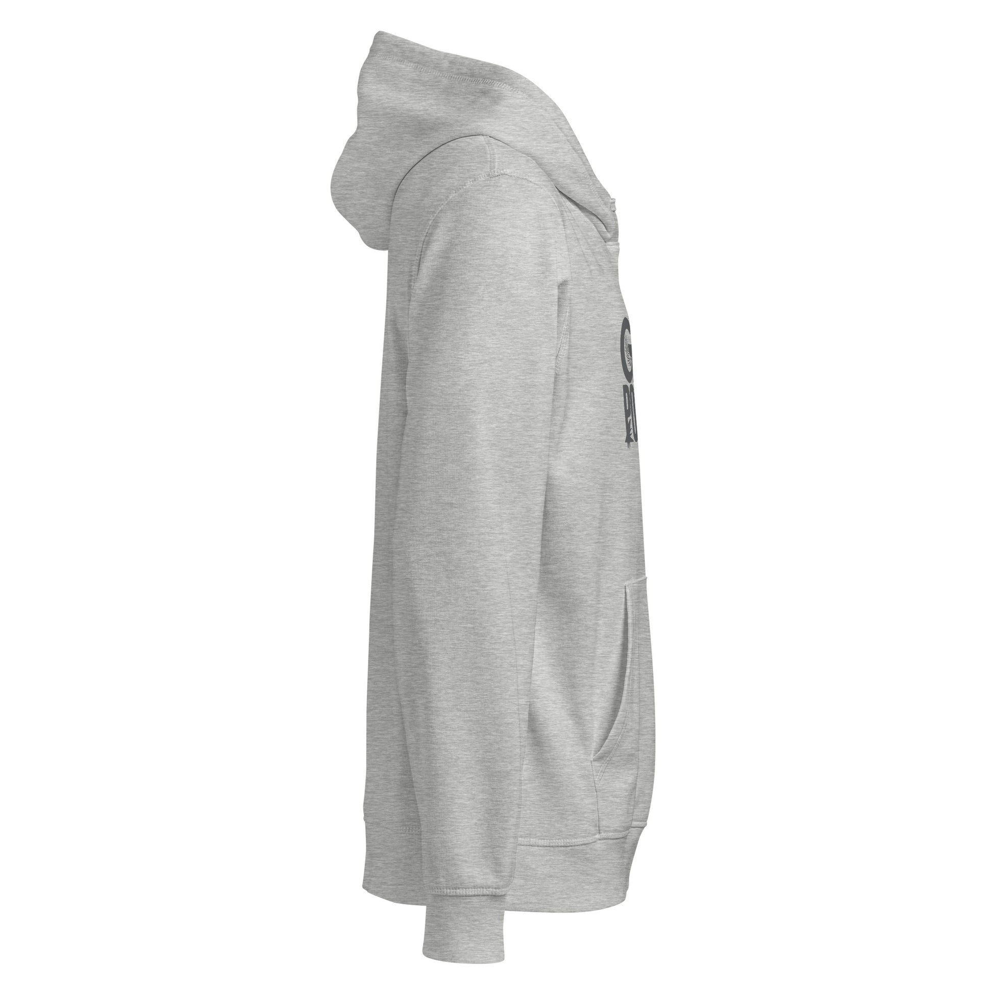 Unisex Organic Mid-Weight Hoodie "Rooted In Renewal" – Owl Print Sustainable Fashion Dudeily