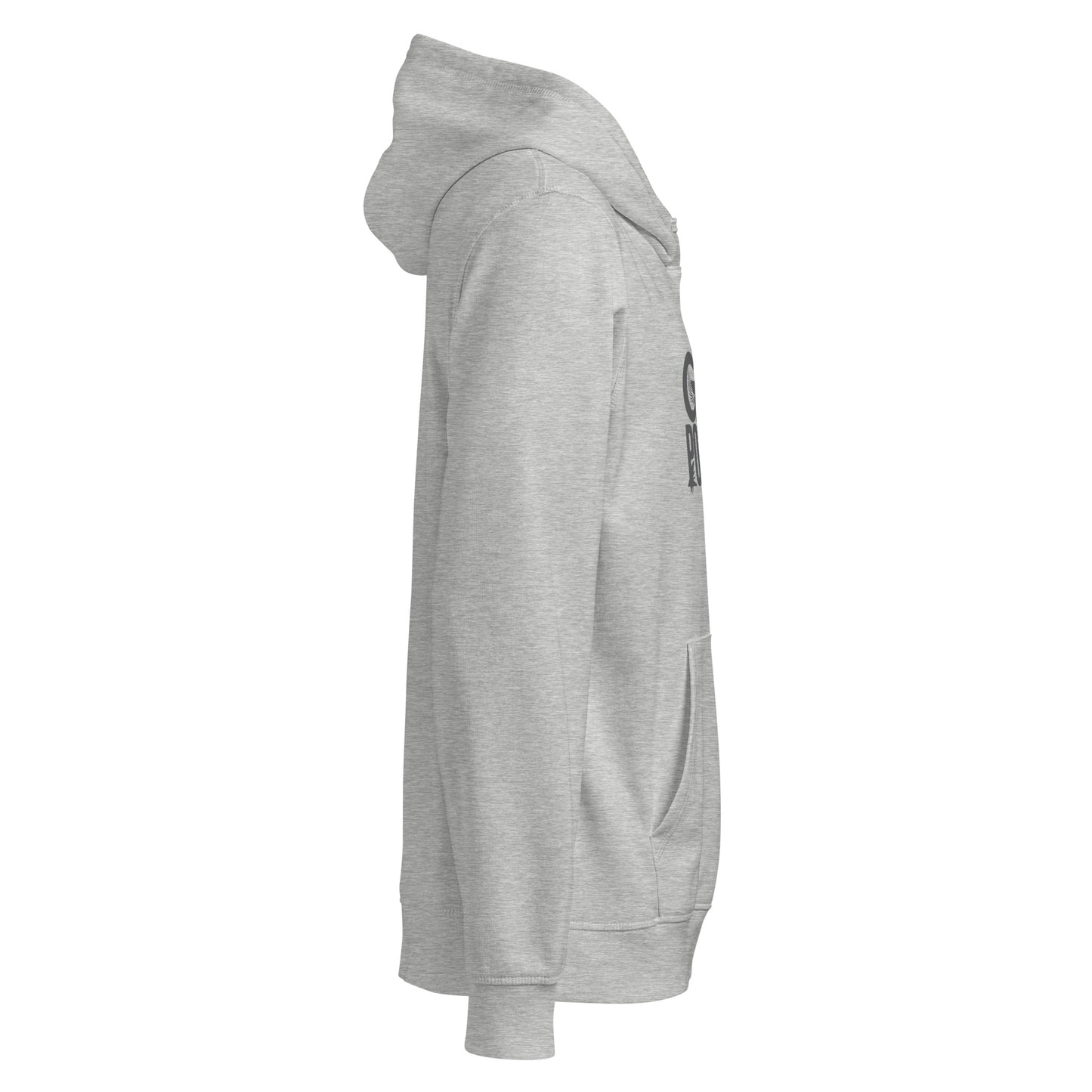Unisex Organic Mid-Weight Hoodie "Gentle is Powerful" – Owl Print Sustainable Fashion Dudeily