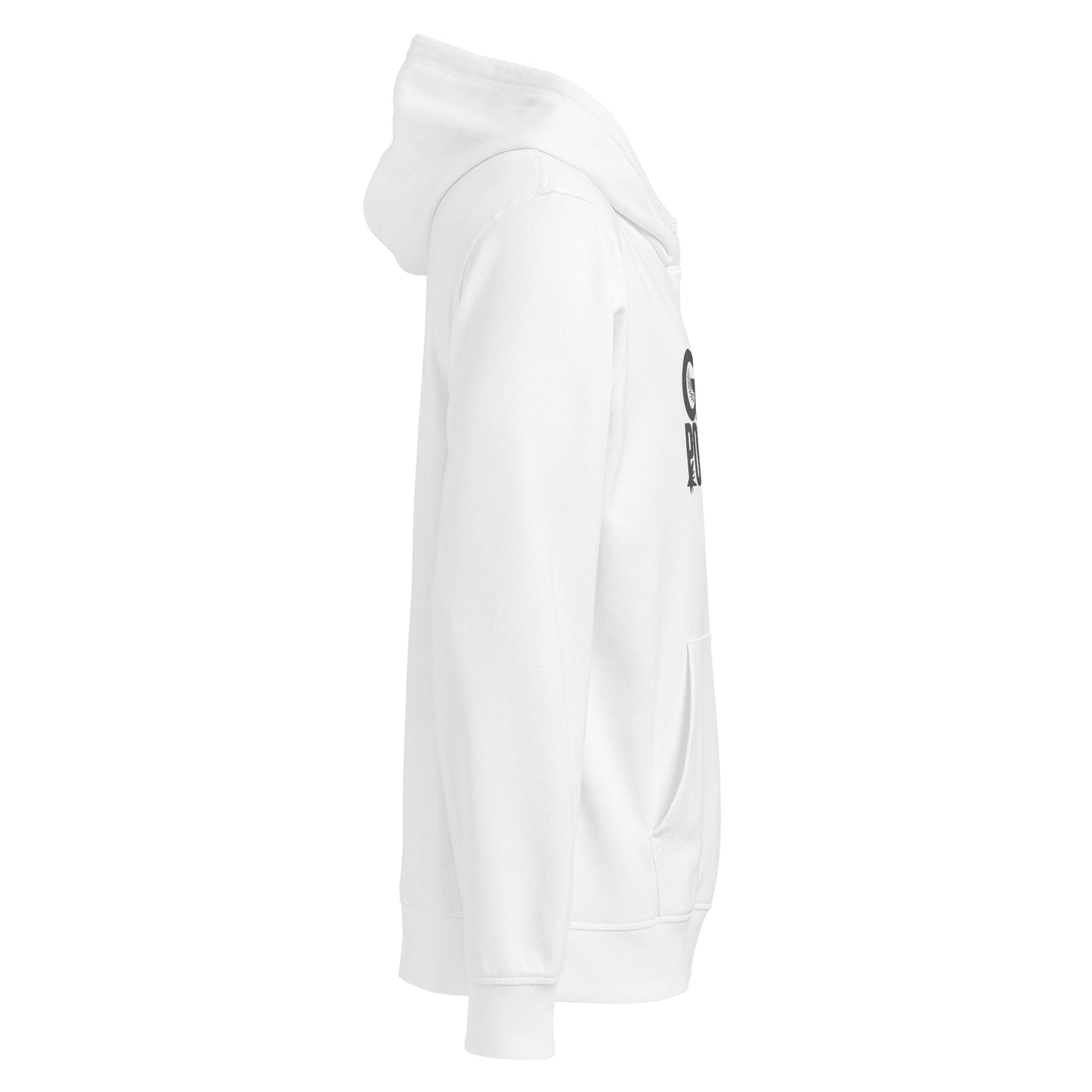 Unisex Organic Mid-Weight Hoodie "Rooted In Renewal" – Owl Print Sustainable Fashion Dudeily