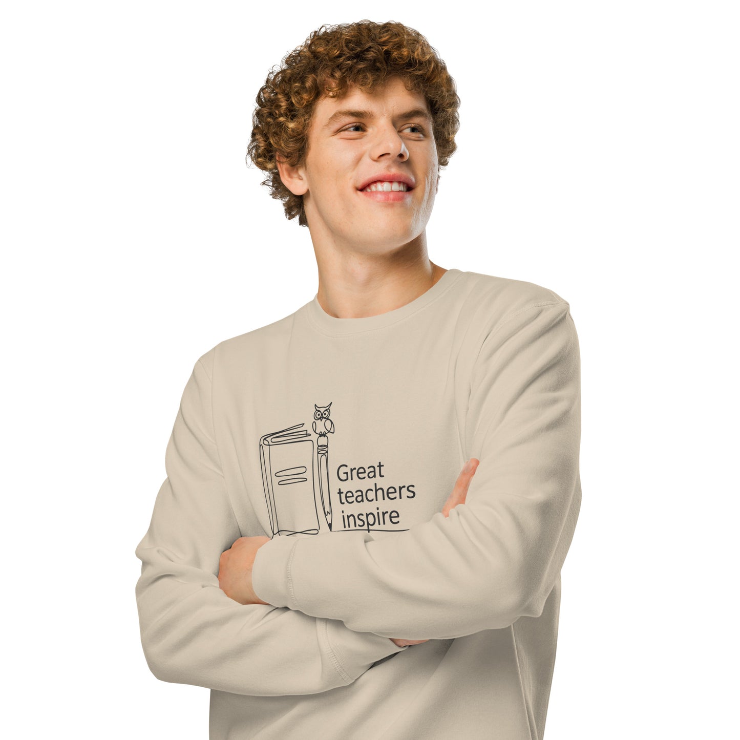 Unisex organic mid-weight sweatshirt Dudeily