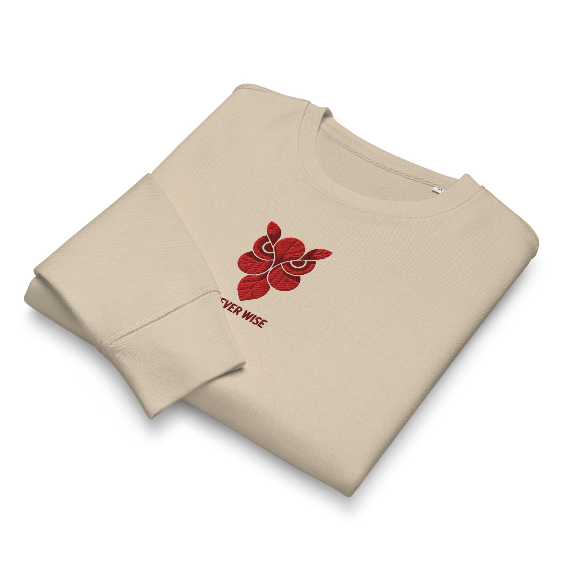 Owl Unisex Organic Mid-Weight Sweatshirt: 'Forever Wise' in Fall | Sustainable Fashion USA Dudeily