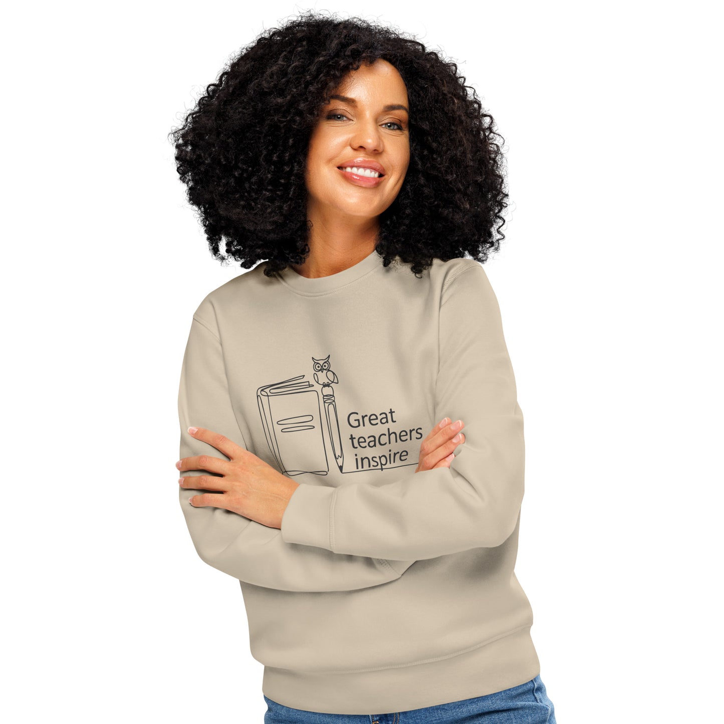 Unisex organic mid-weight sweatshirt Dudeily