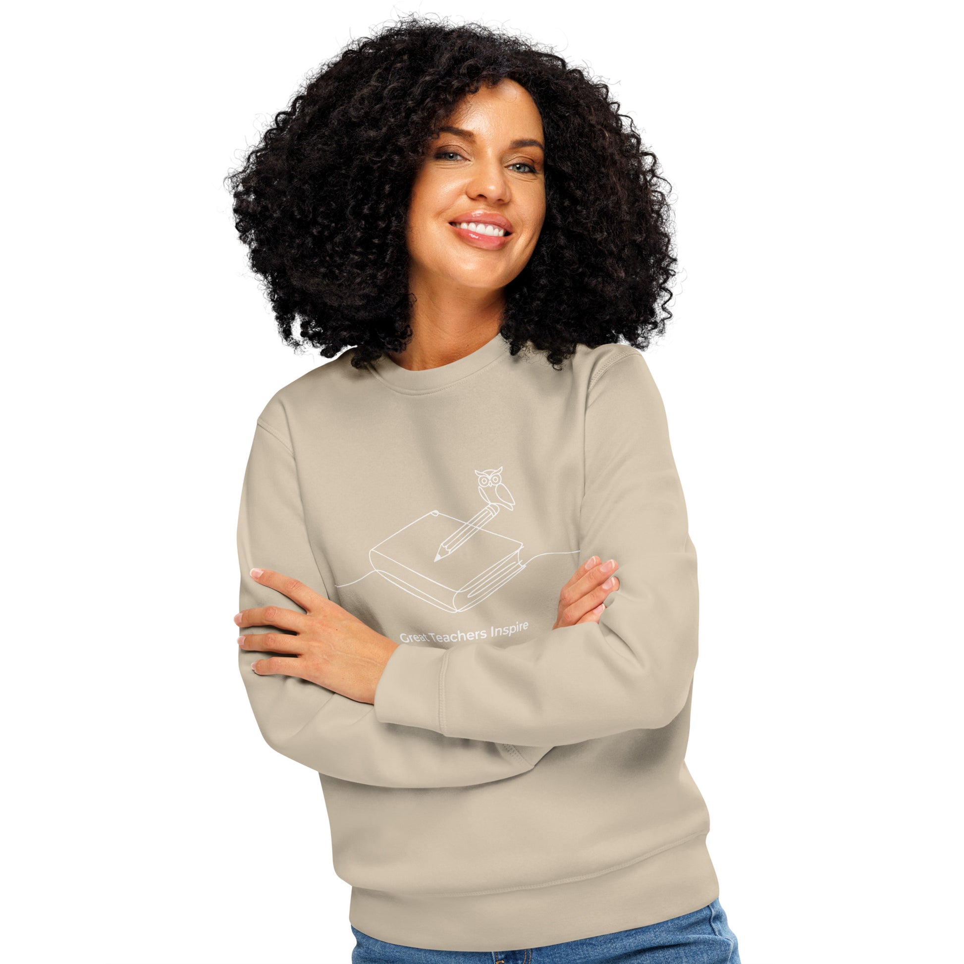 Unisex organic mid-weight sweatshirt Dudeily