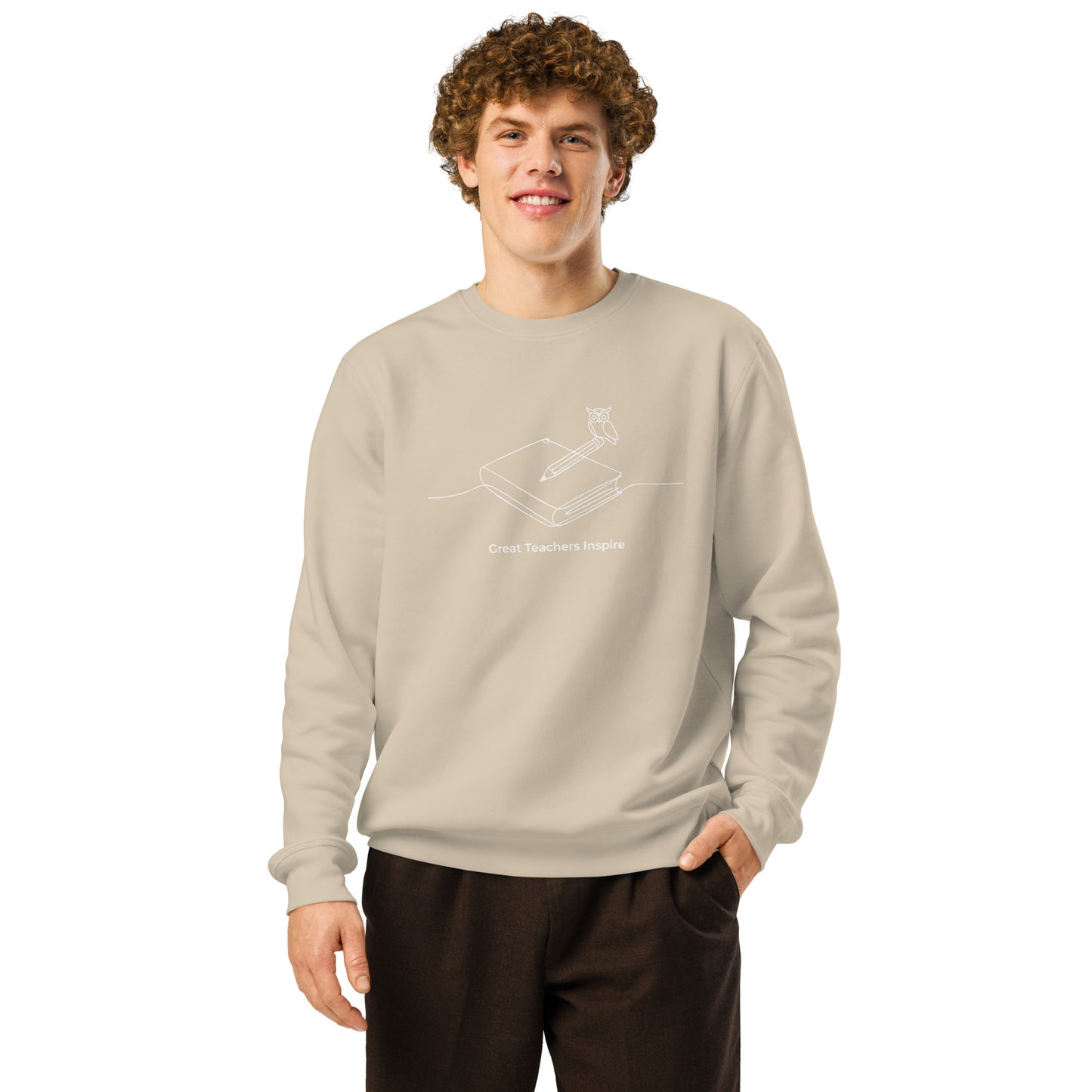 Unisex organic mid-weight sweatshirt Dudeily