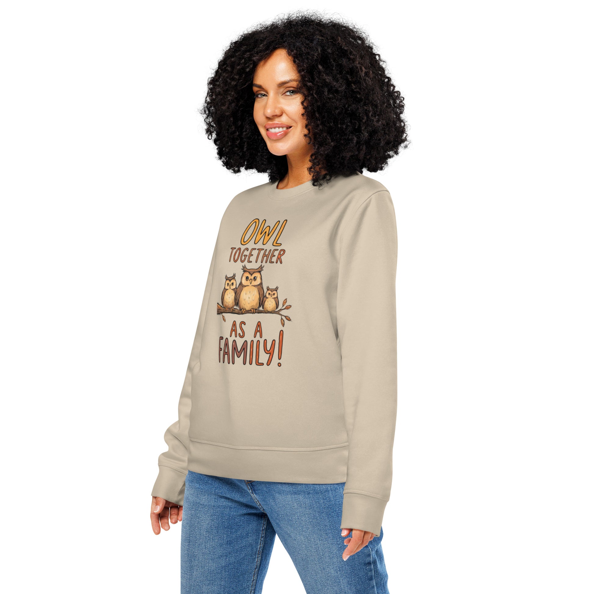 Unisex organic mid-weight sweatshirt Dudeily