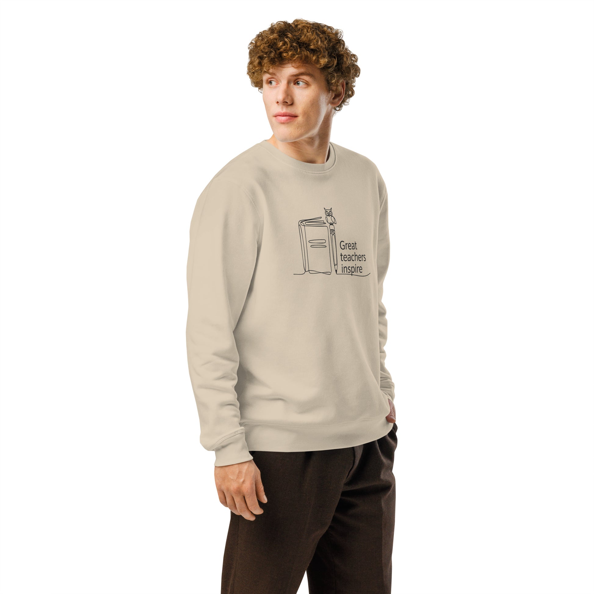 Unisex organic mid-weight sweatshirt Dudeily